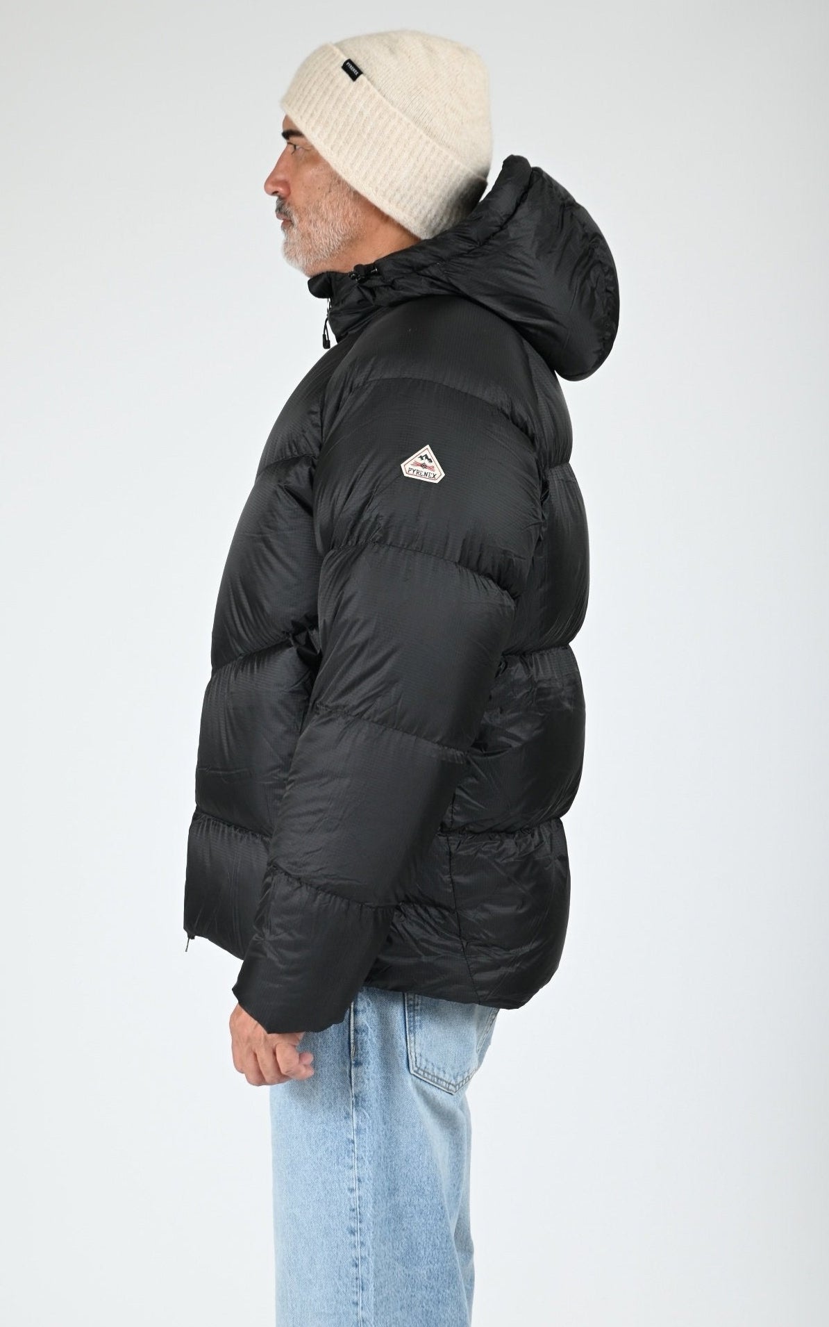 Doudoune à capuche Helium noir 3