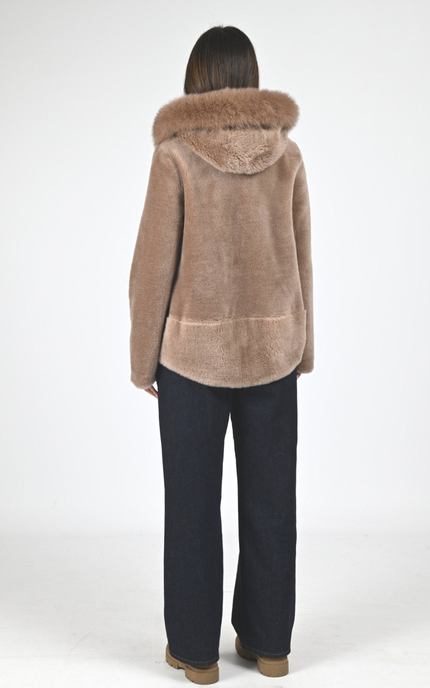 Veste Textile Femme Levinsky, modèle Ilda fox de couleur chestnut