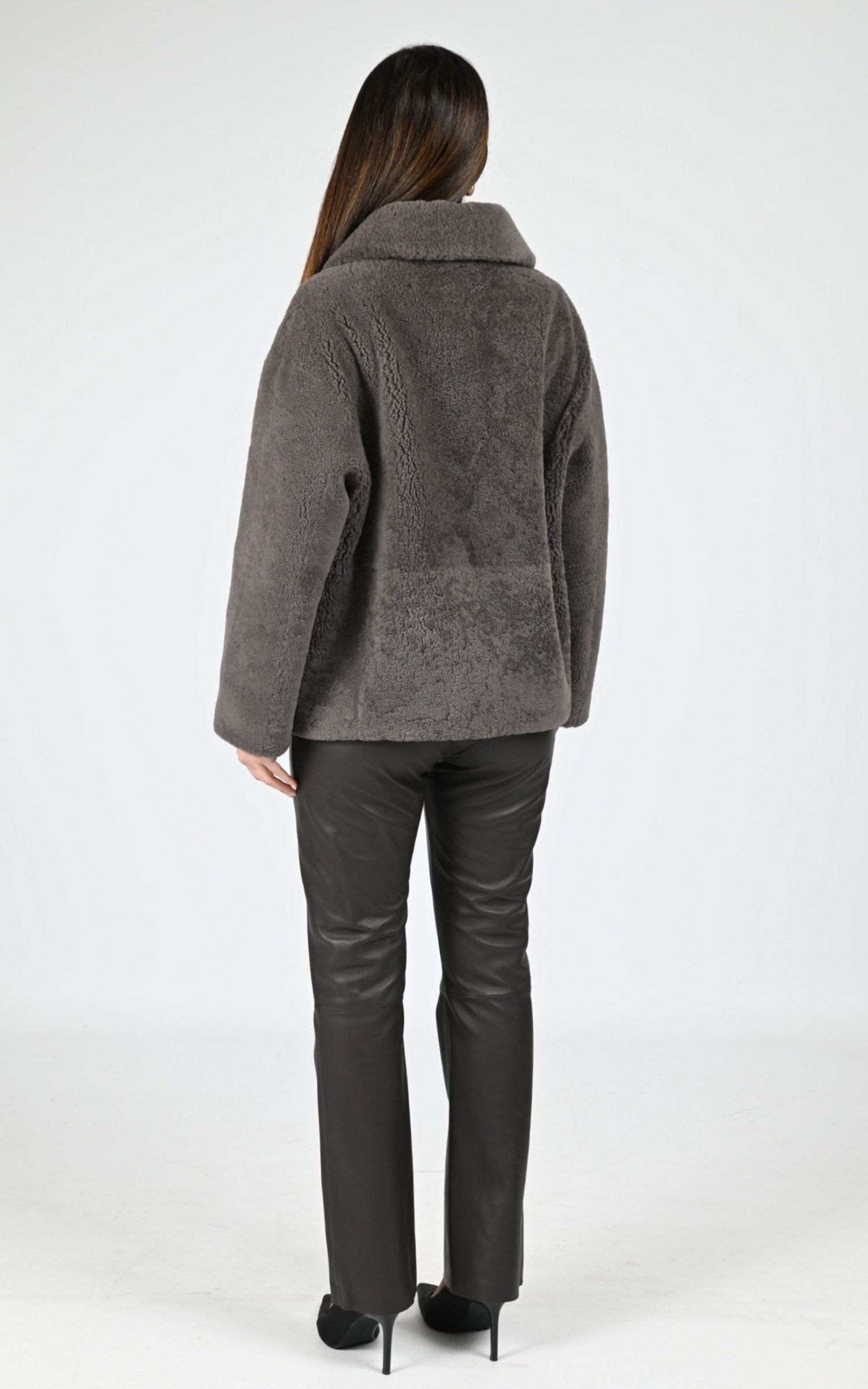 Veste Df Femme Levinsky, modèle Irene 65 de couleur taupe h16