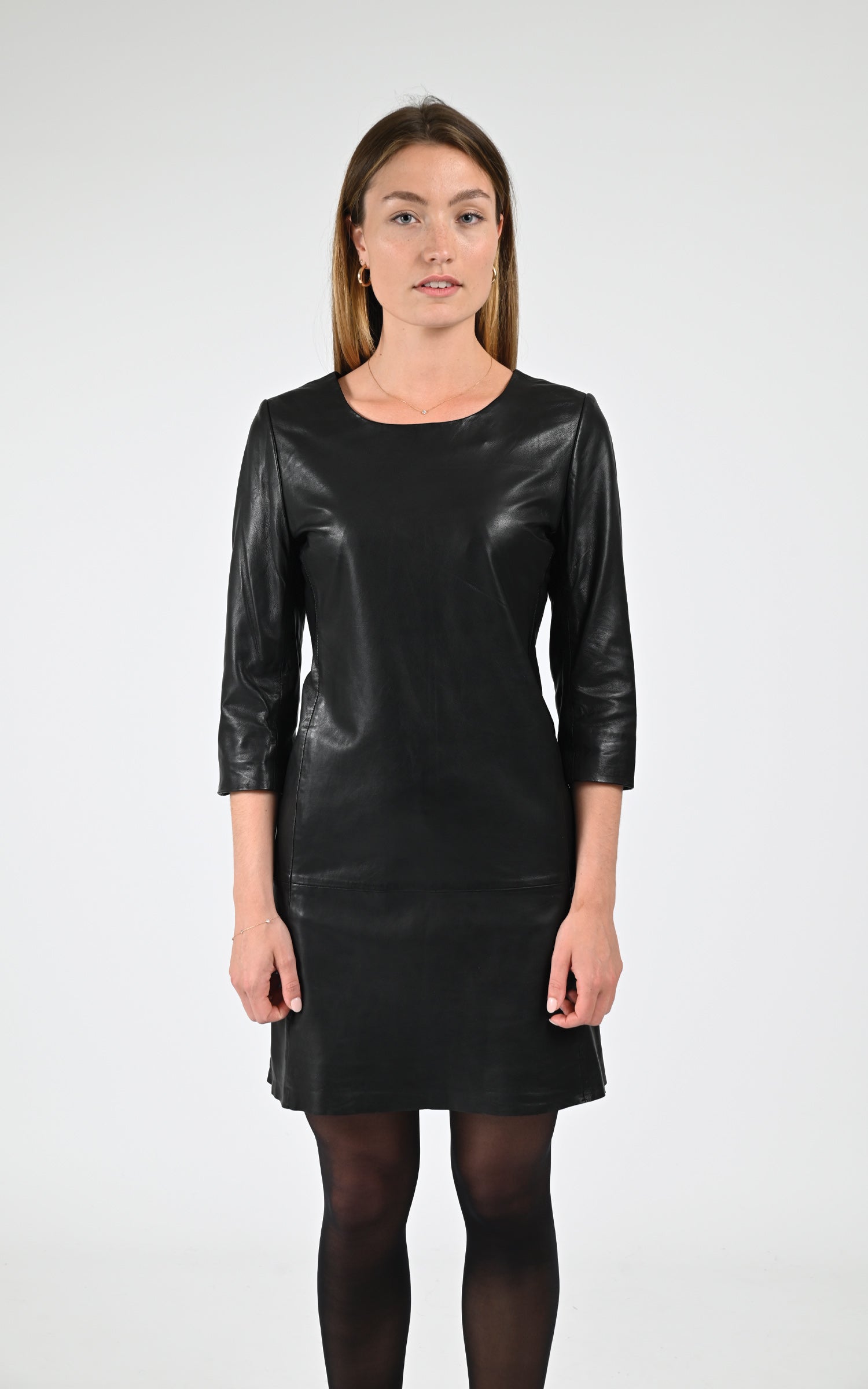 Robe cuir d&