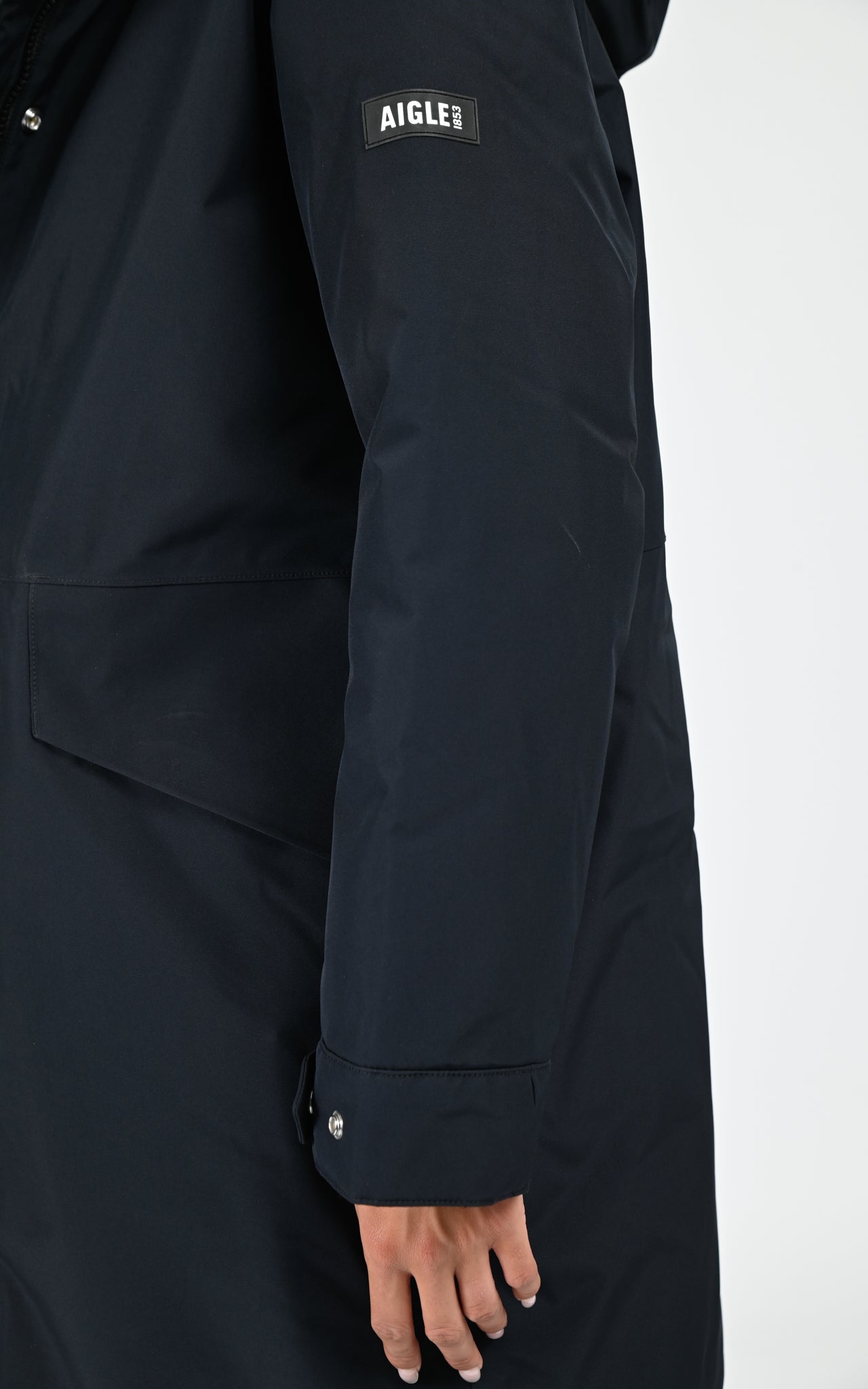 Parka longue GORE-TEX noir