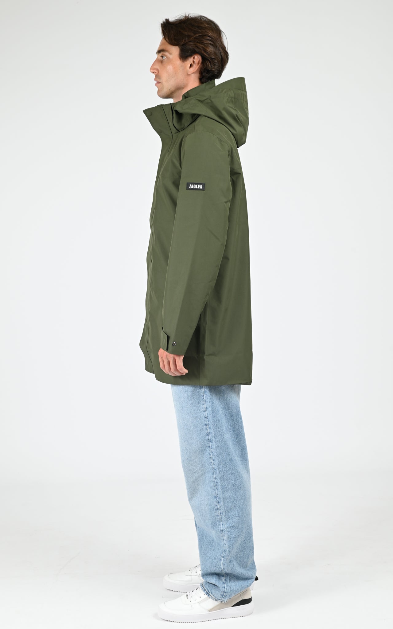Parka longue GORE-TEX kaki