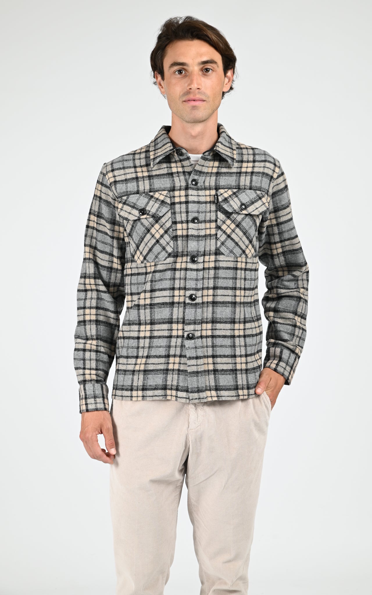Chemise SHCARL4 gris