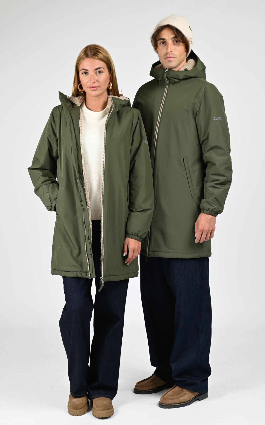 Parka Rainpack mixte kaki