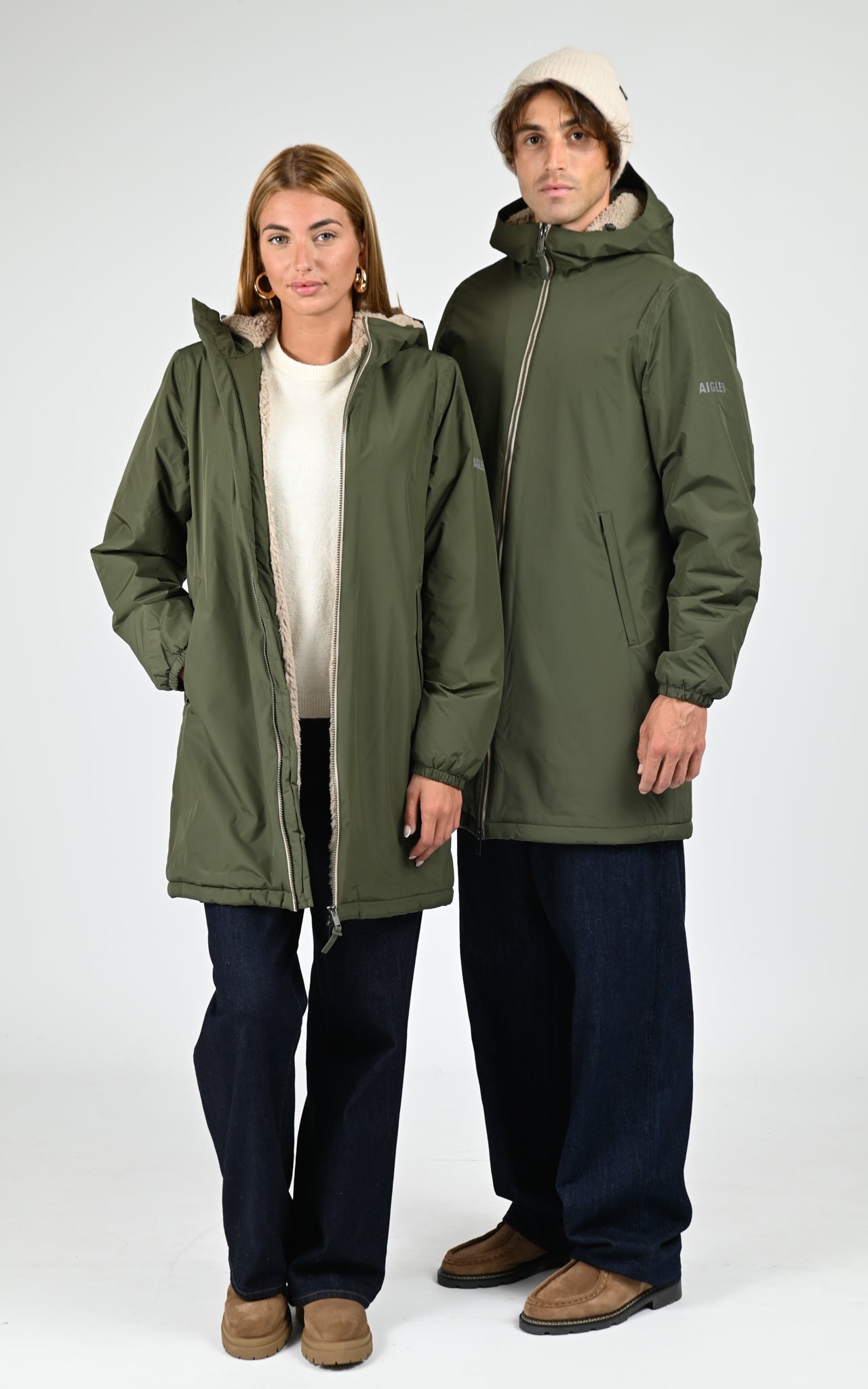 Parka Rainpack mixte kaki