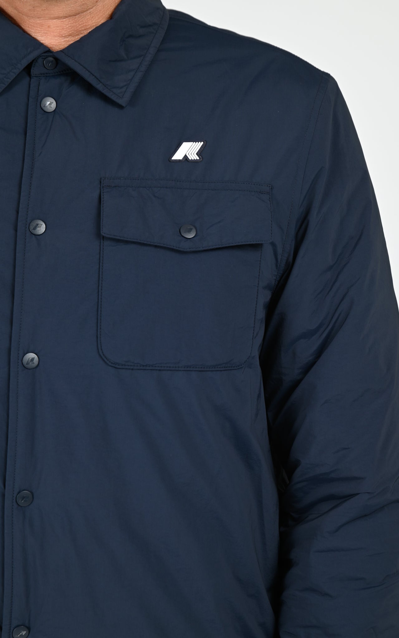 Veste shacket Umbert bleu marine 5