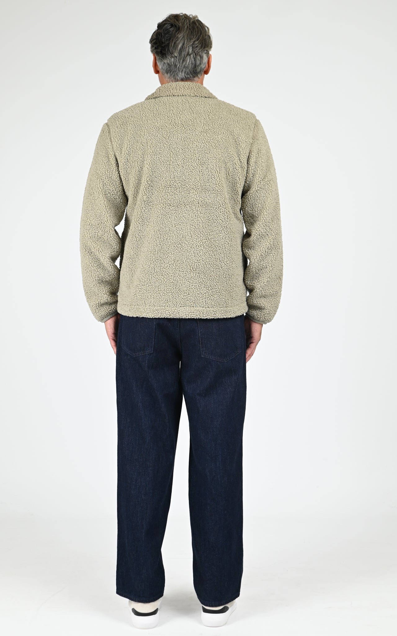 Veste sherpa Cameron kaki