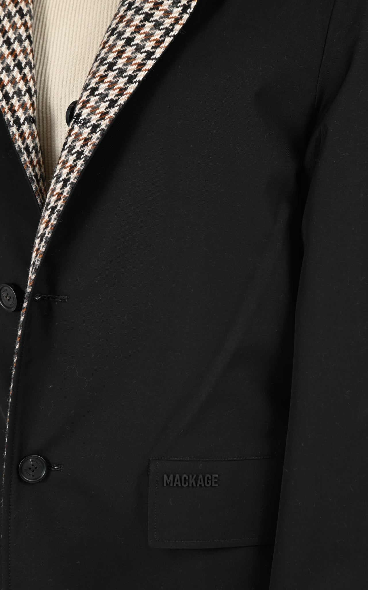 Manteau réversible RALPH pied de poule