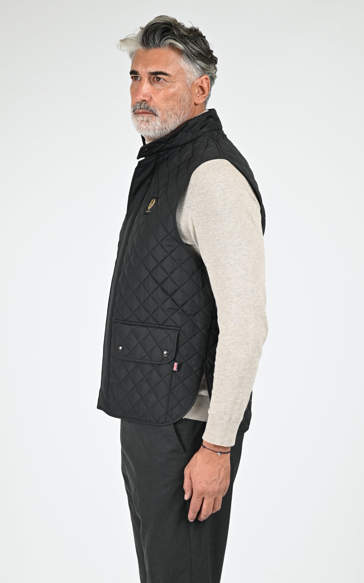 Veste matelassée sans manches Icon noir