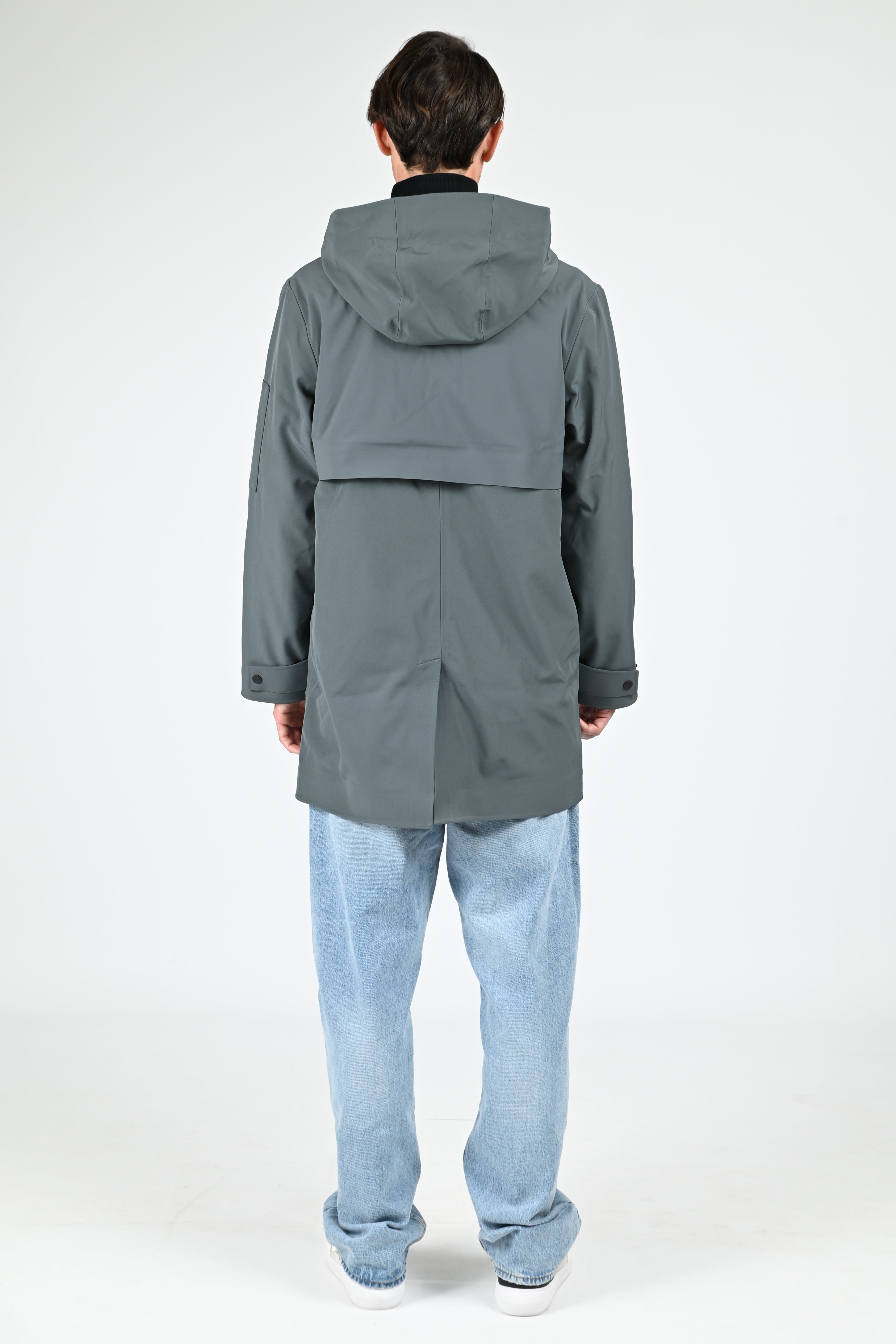 Parka longue mixte vert