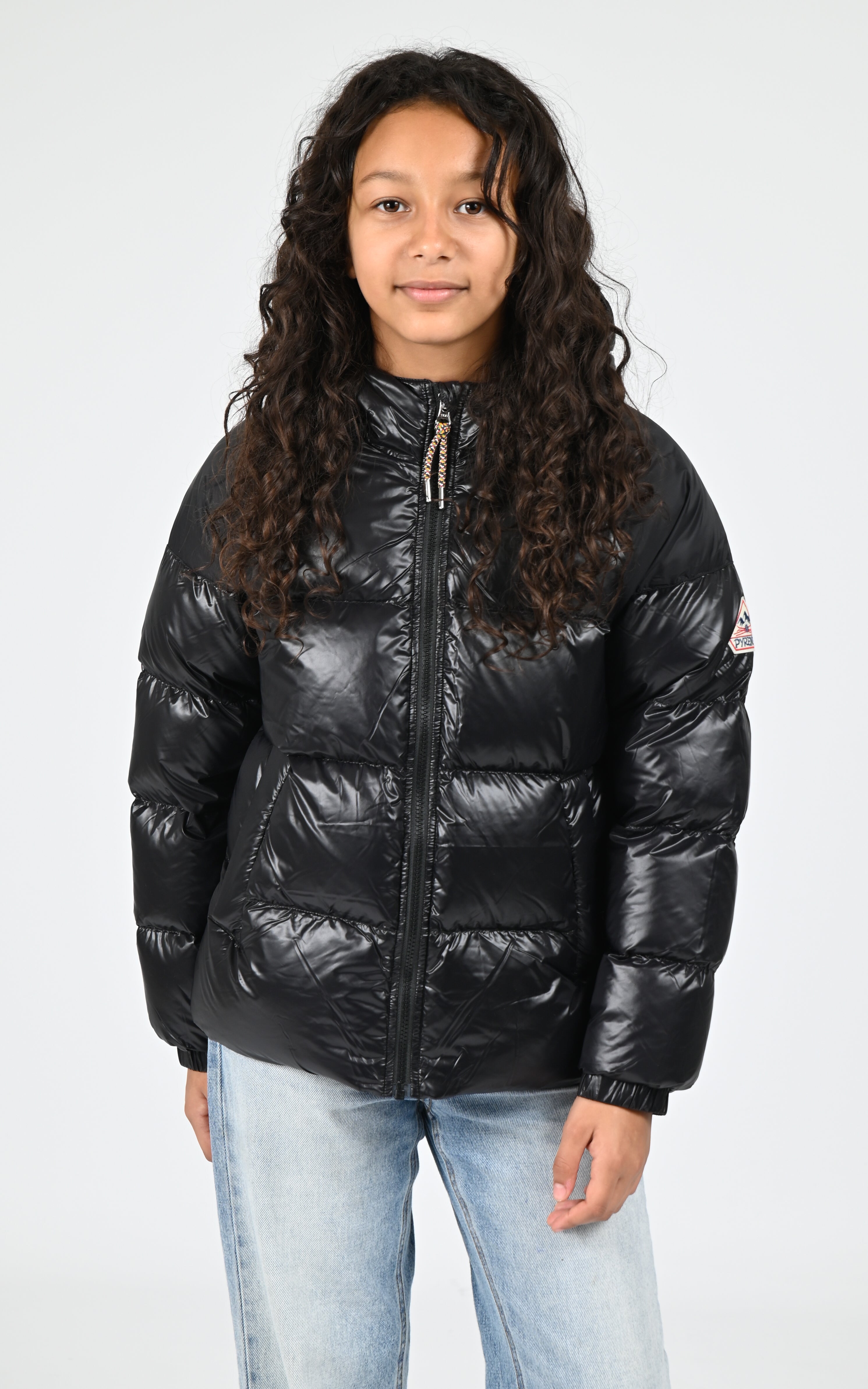 Doudoune à capuche Sten mixte noir