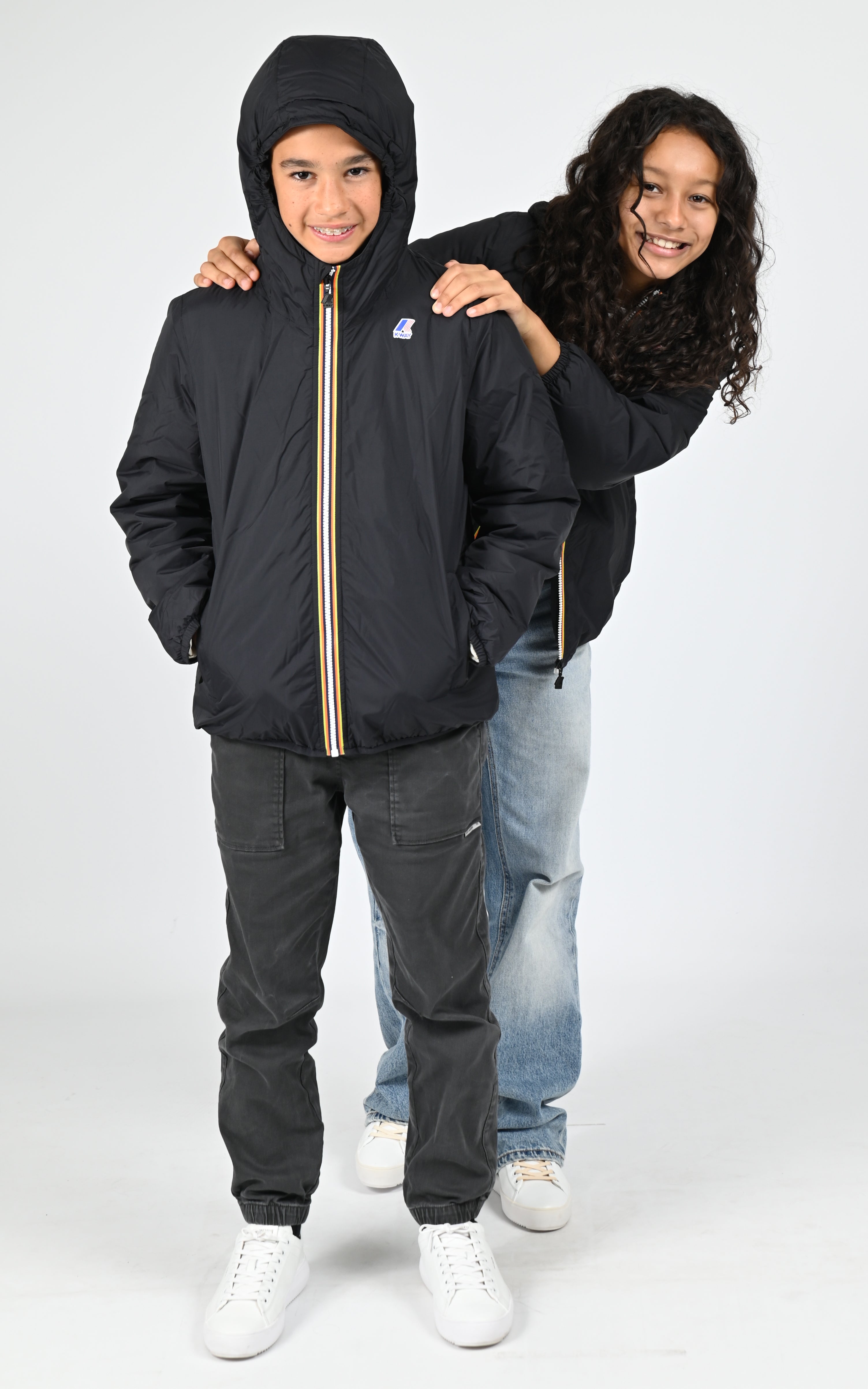 Coupe-vent Le Vrai CLAUDE ORSETTO KIDS 4.0 mixte noir