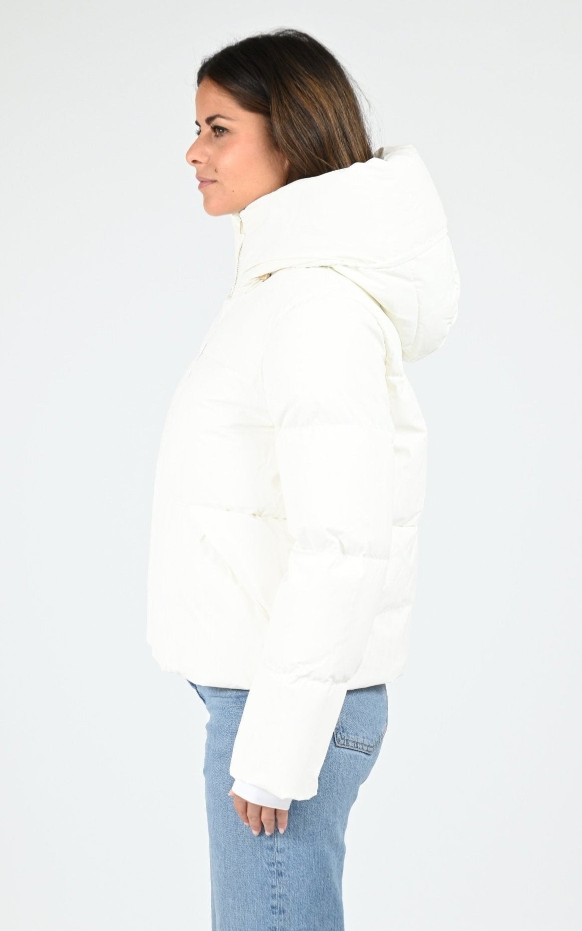 Doudoune courte Iroh blanc