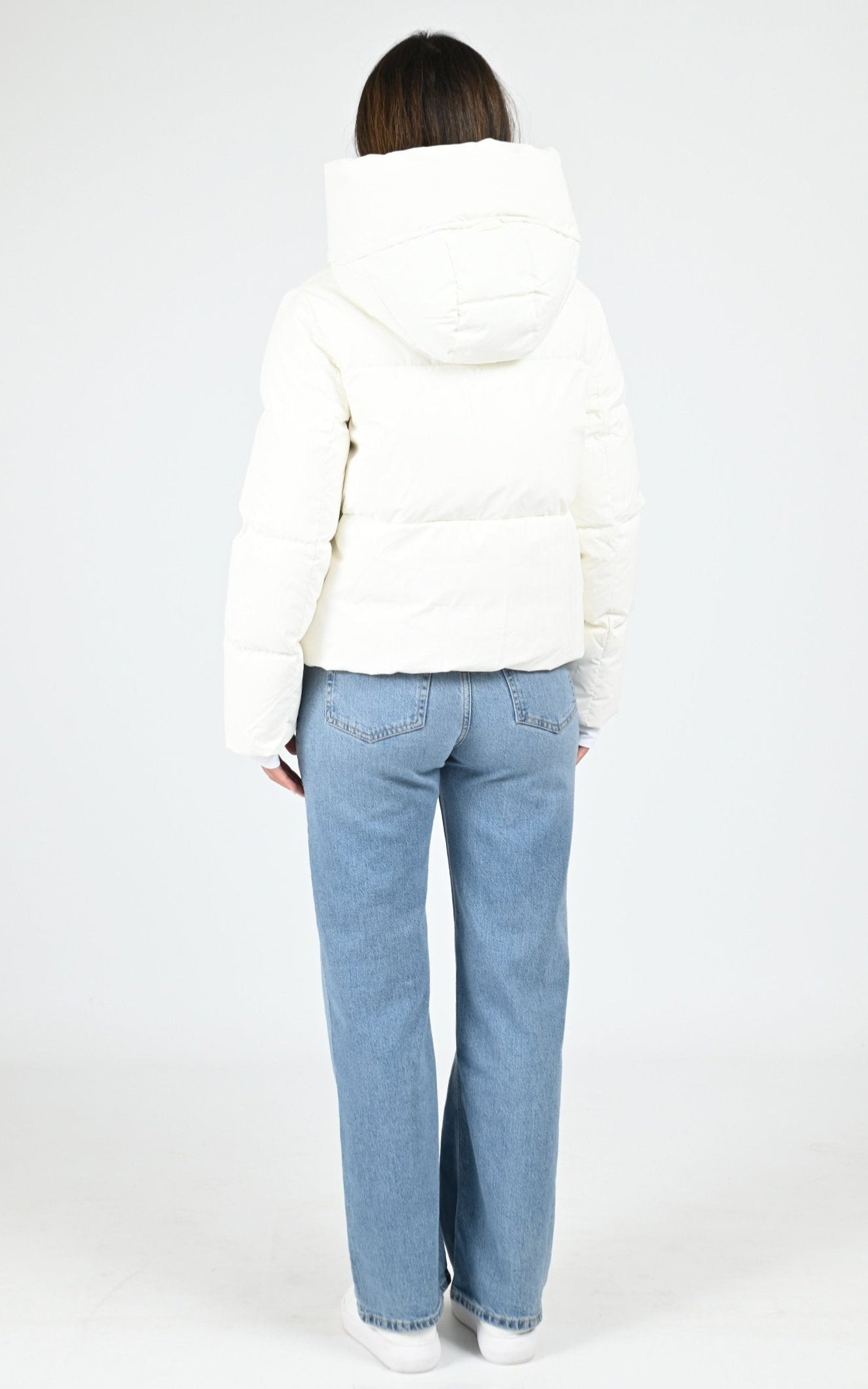 Doudoune courte Iroh blanc