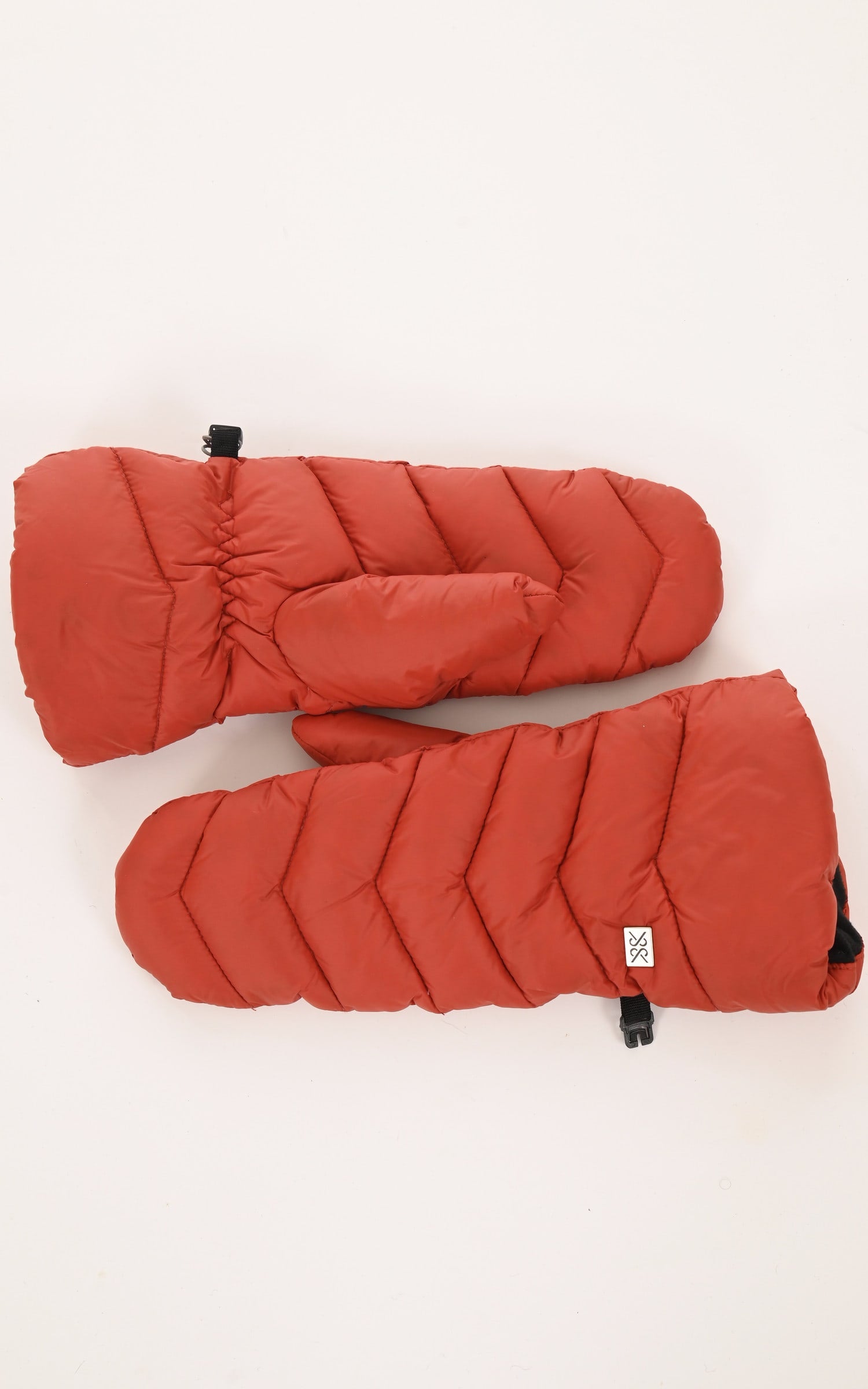 Mouffles Textile Accessoire Soia & kyo, modèle Julia de couleur rouge 1