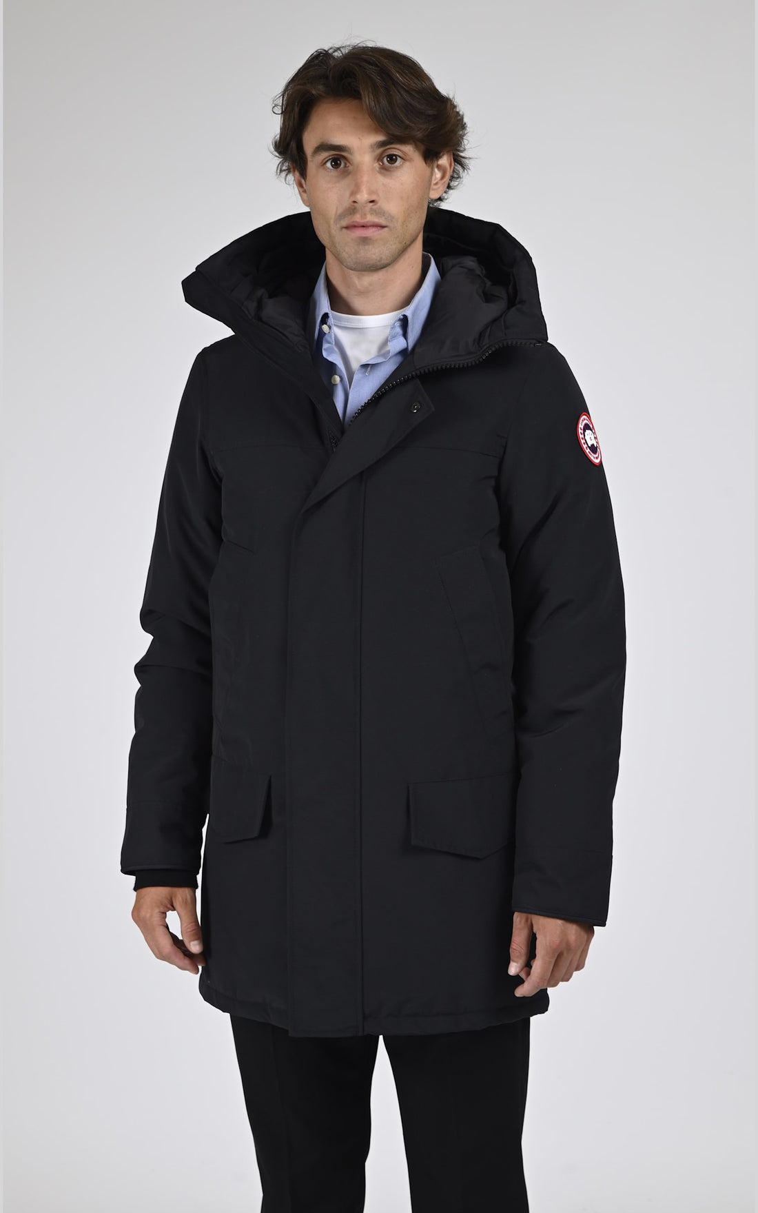 3/4 doudoune Textile Homme Canada goose, modèle Langford 2052m de couleur noir