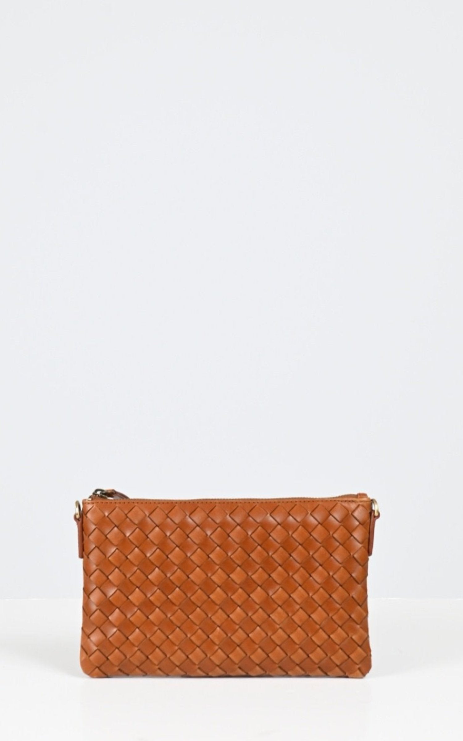 Sac Cuir Mixte O My Bag, modèle Lexi de couleur cognac