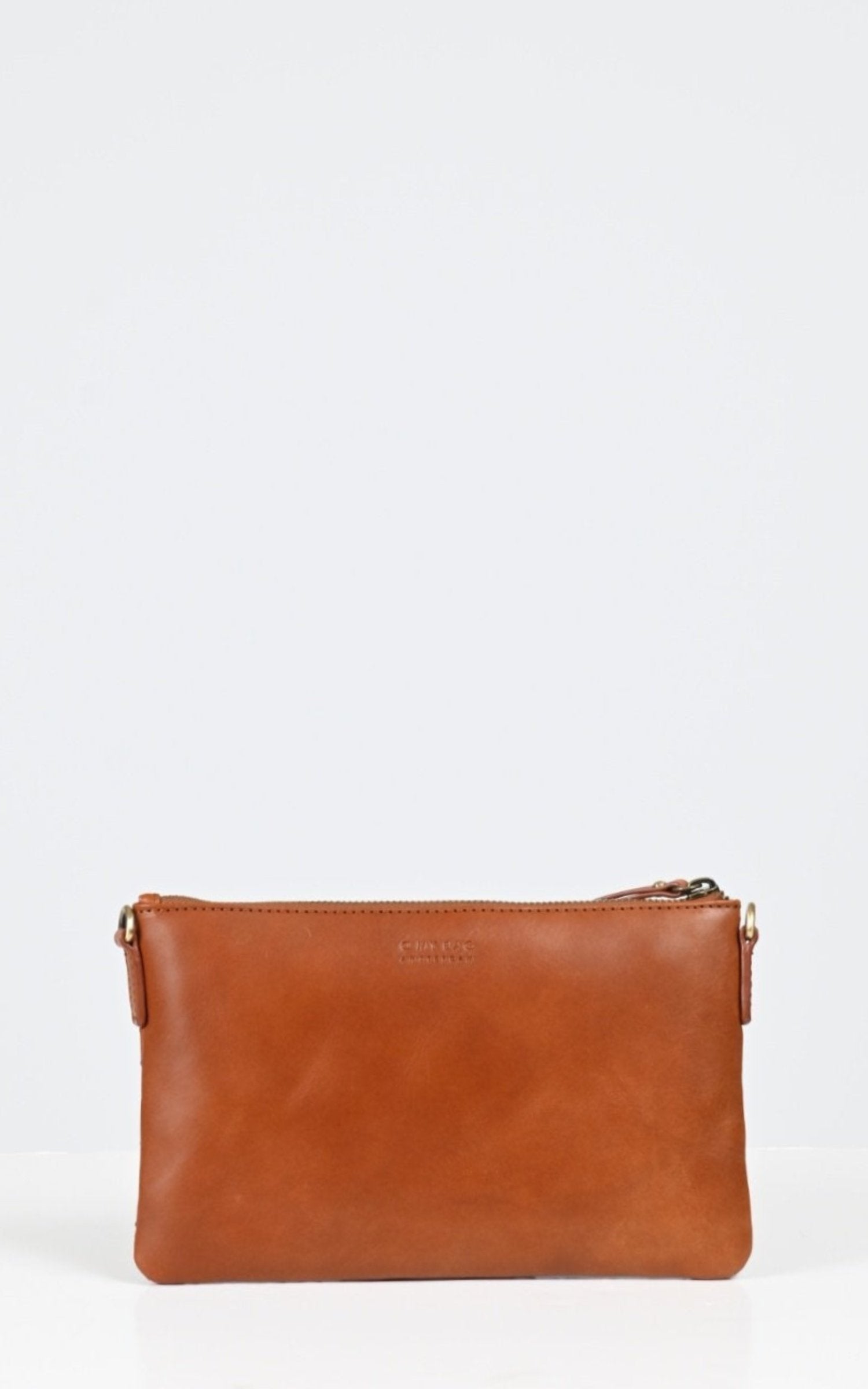 Sac Cuir Mixte O My Bag, modèle Lexi de couleur cognac