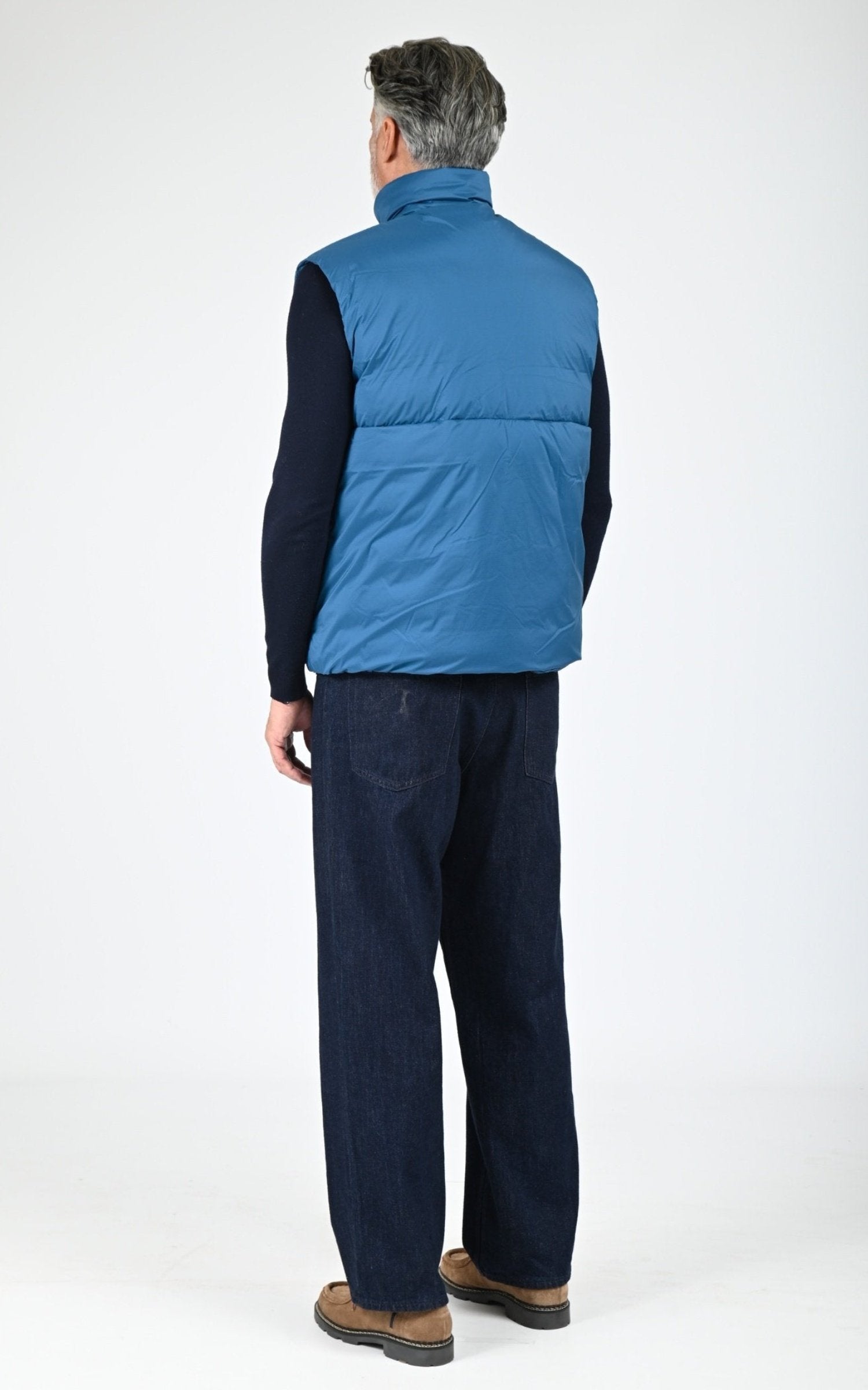 Gil doudoune Textile Homme Canada Goose, modèle Lodge vest 4160mb de couleur guard blue 387