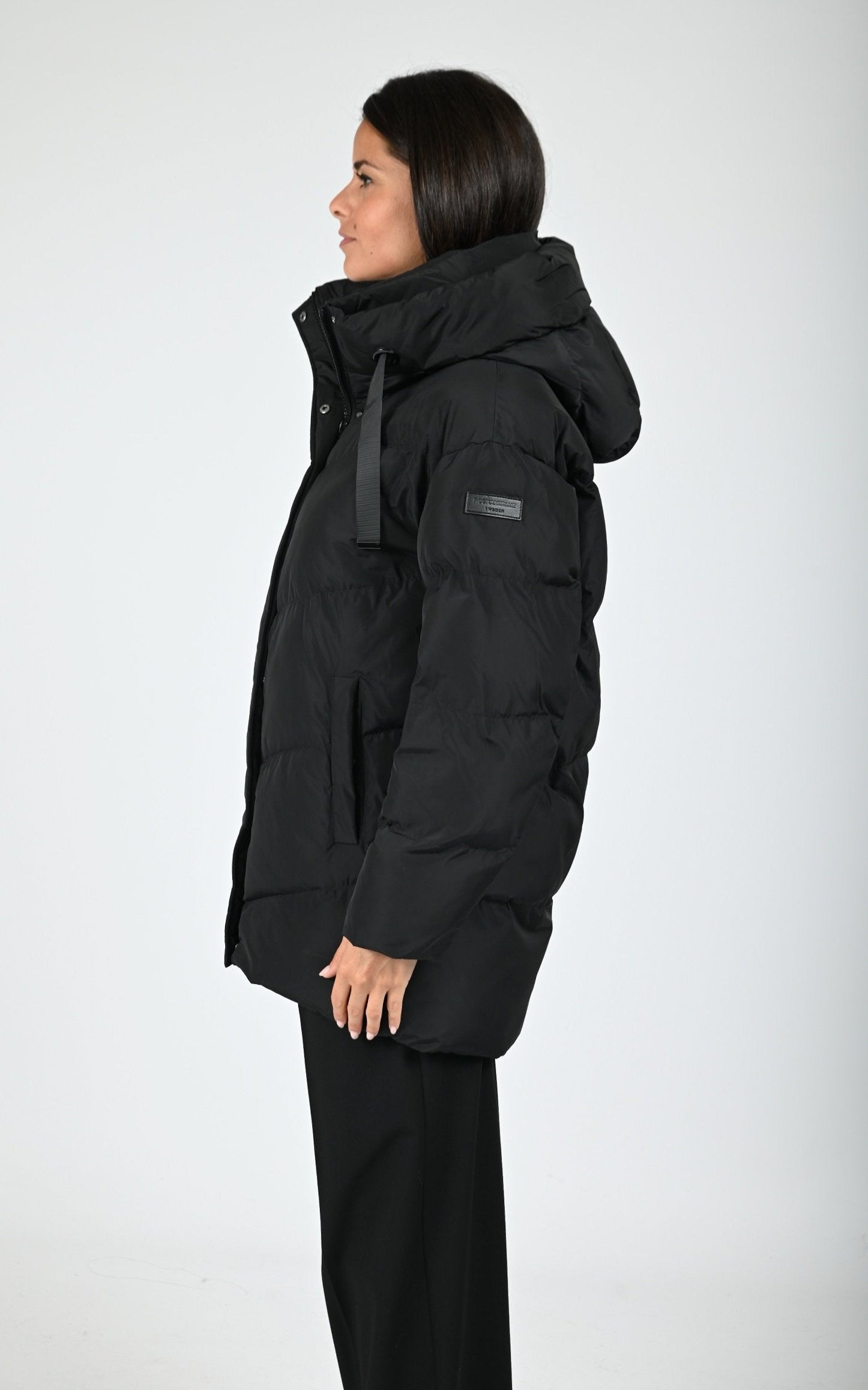 Doudoune confort à capuche Lavina noir 3