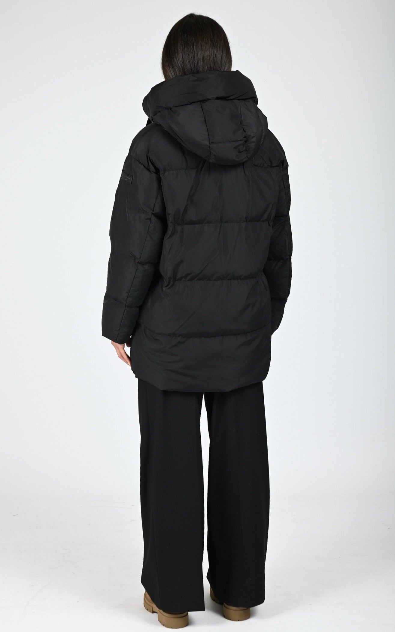 Doudoune confort à capuche Lavina noir 4