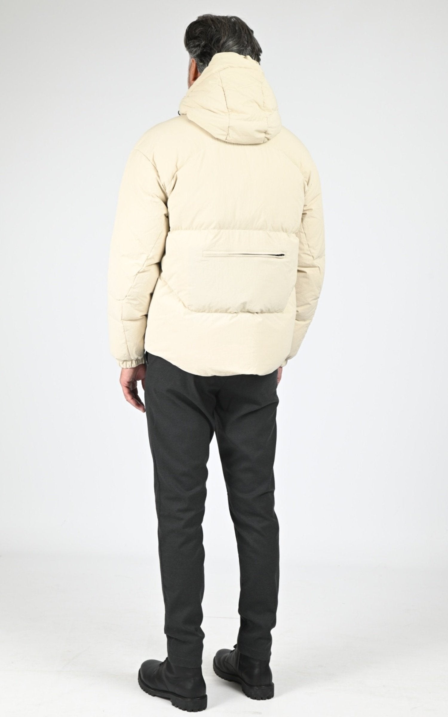 Ves doudoune Textile Homme Jg1, modèle Mag-3 down jacket de couleur bone