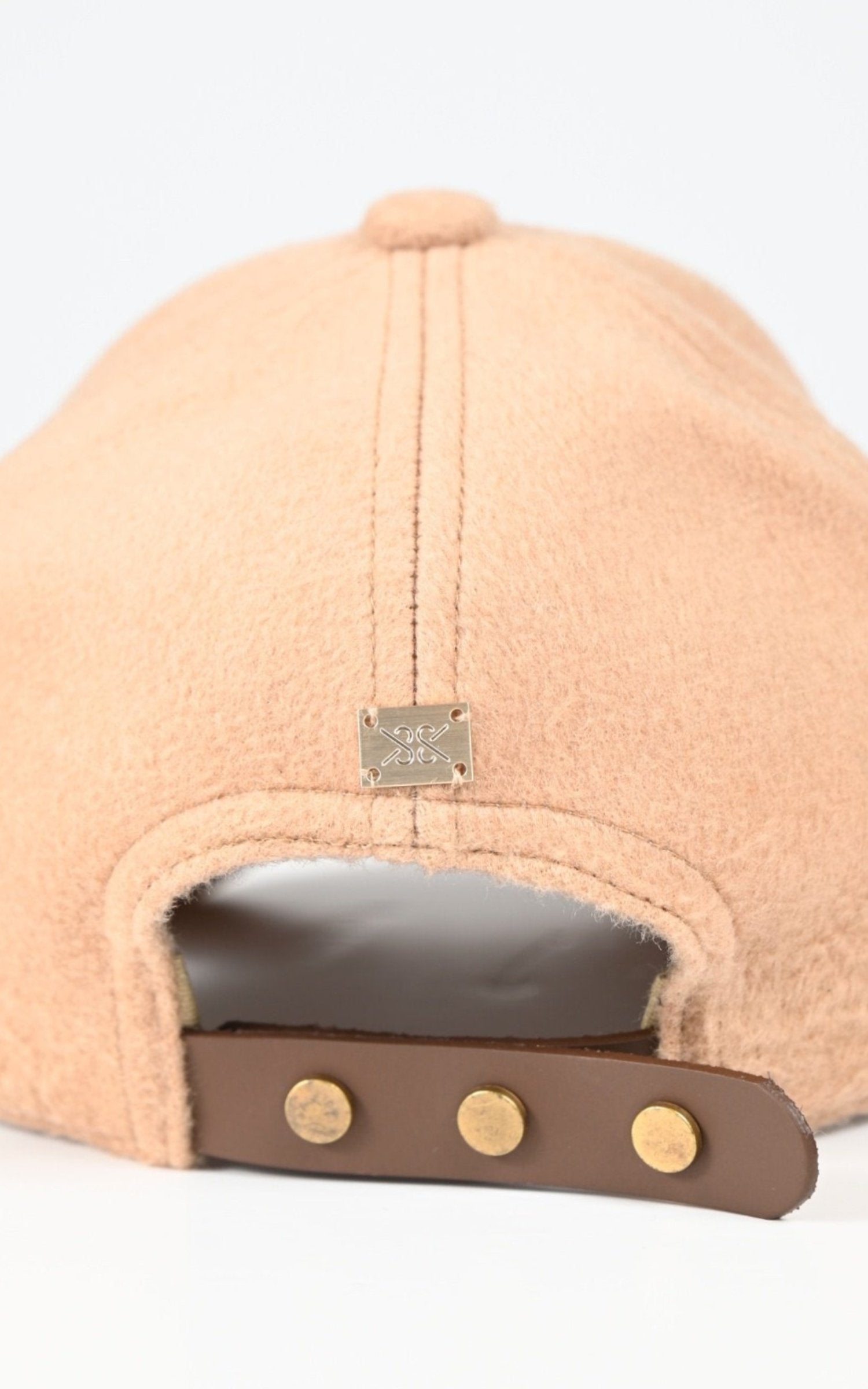 Casquette Textile Femme Soia & Kyo, modèle Mckenzie de couleur teak