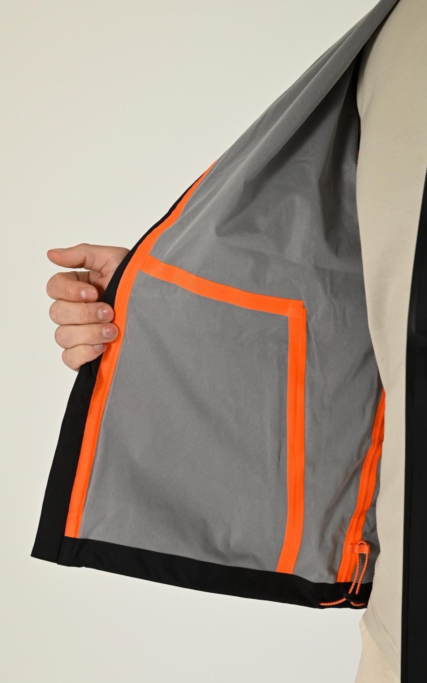 Veste Textile Mixte Gertrude Et Gaston, modèle Milano de couleur black