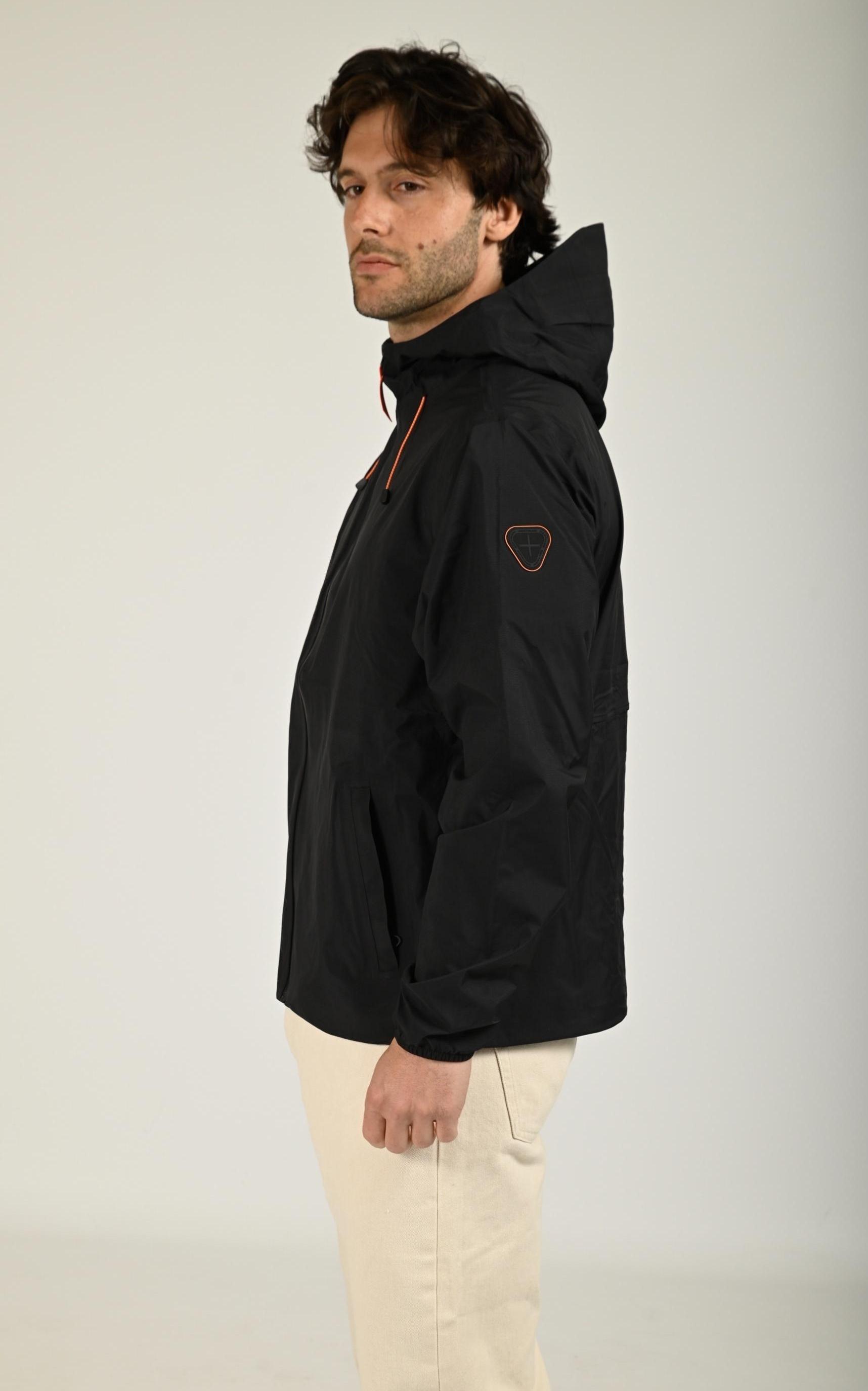 Veste Textile Mixte Gertrude Et Gaston, modèle Milano de couleur black