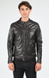A "MUMBAI" Chocolat La Canadienne Blouson Homme interior photo