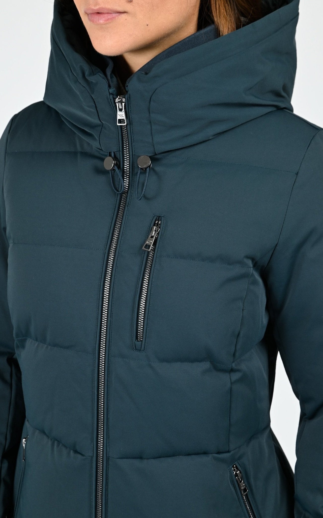 Doudoune ajustée Marilou vert