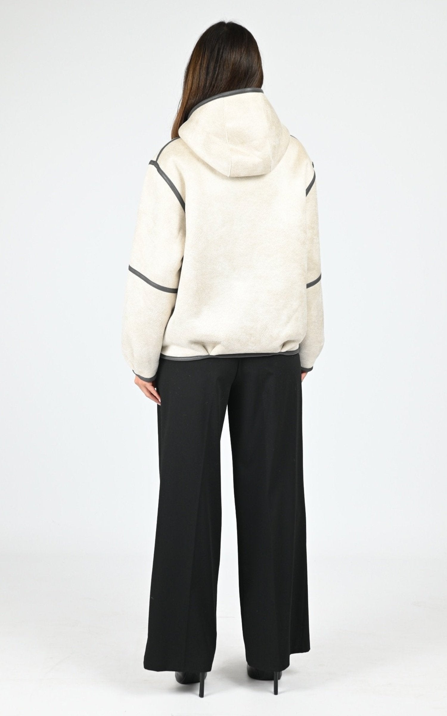 Veste Textile Femme Oakwood, modèle Natacha 65145 de couleur light beige 514