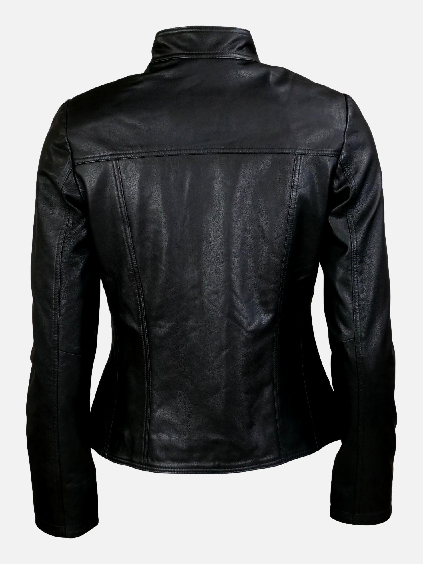 Merry Lamb Polish Nappa Leather Black
