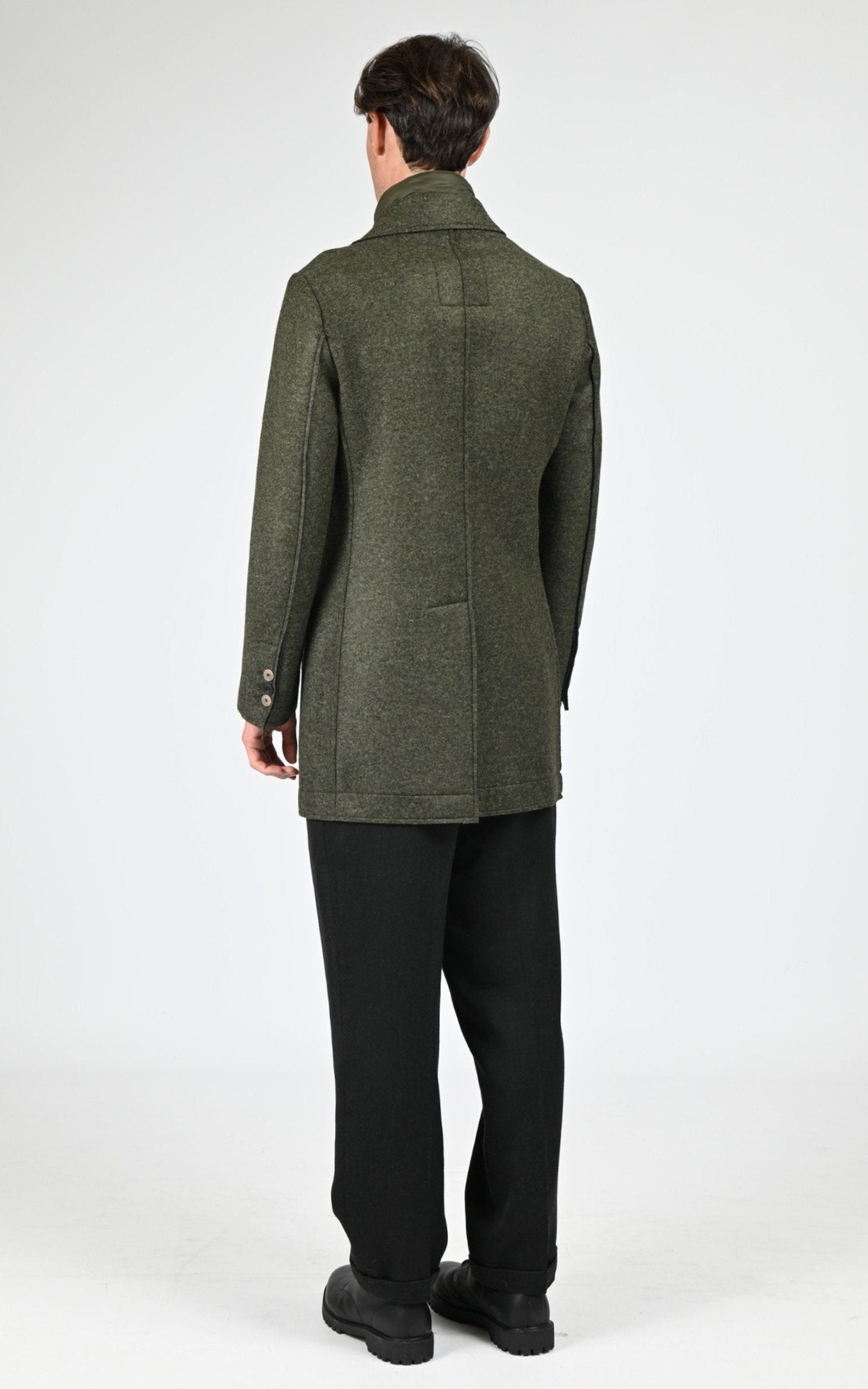 3/4 Textile Homme Bob, modèle Andy 153/p de couleur militare