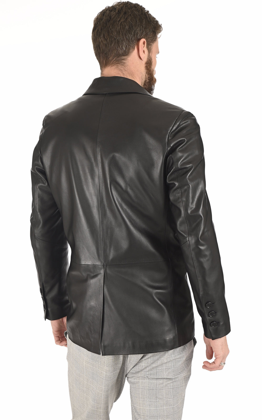 Blazer Allure cuir noir