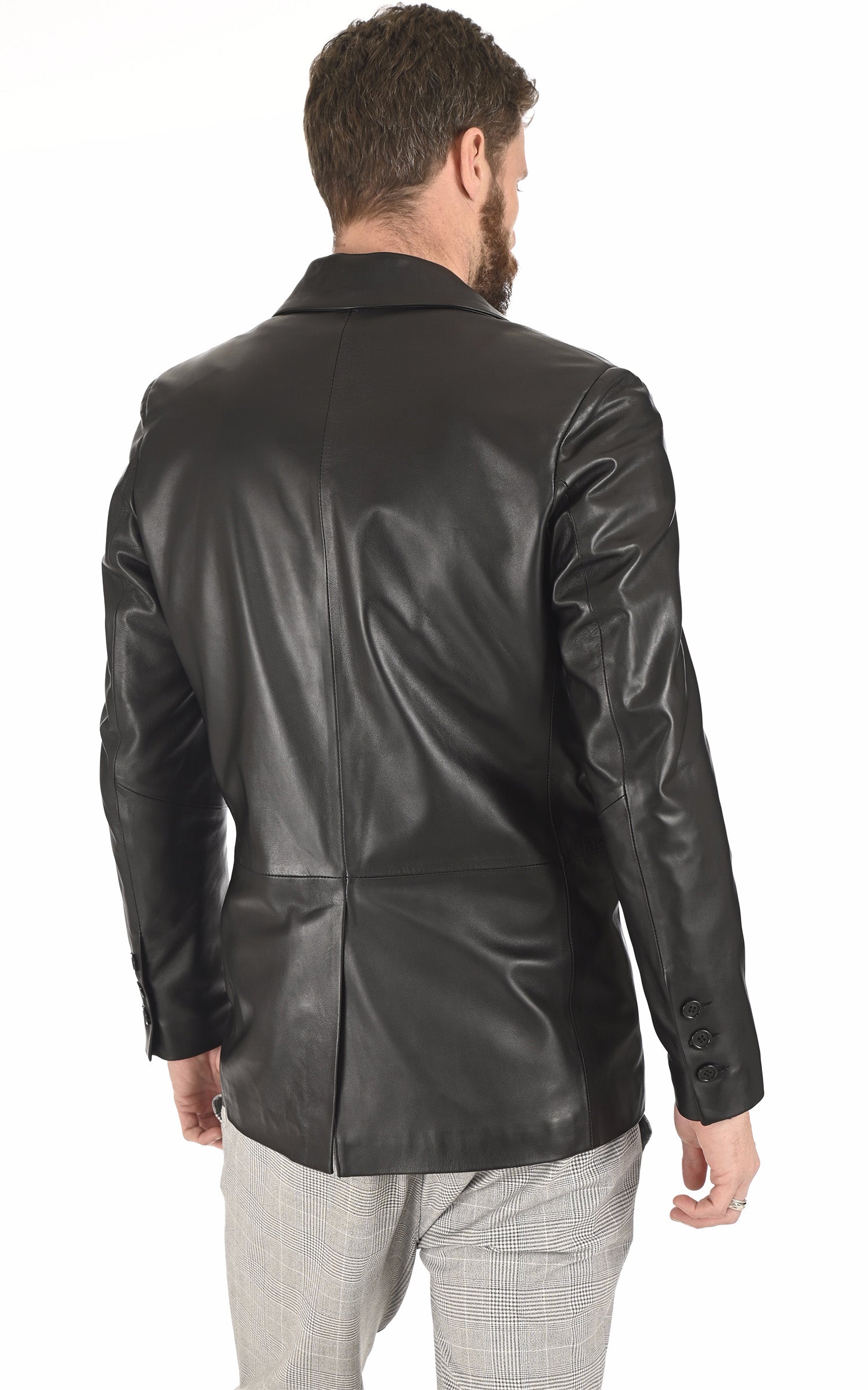 Blazer Allure cuir noir