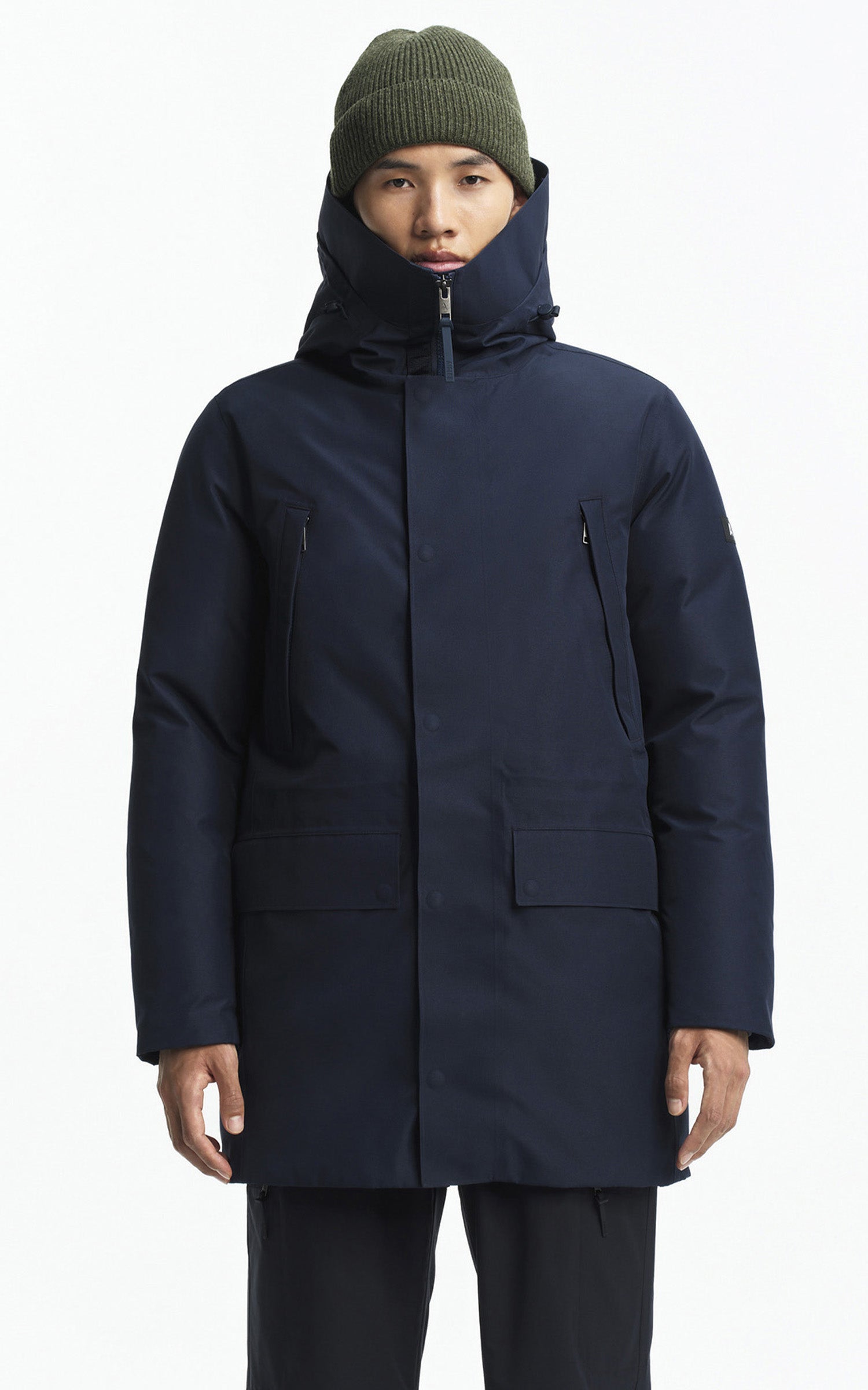 Parka Gore-Tex Obam bleu marine