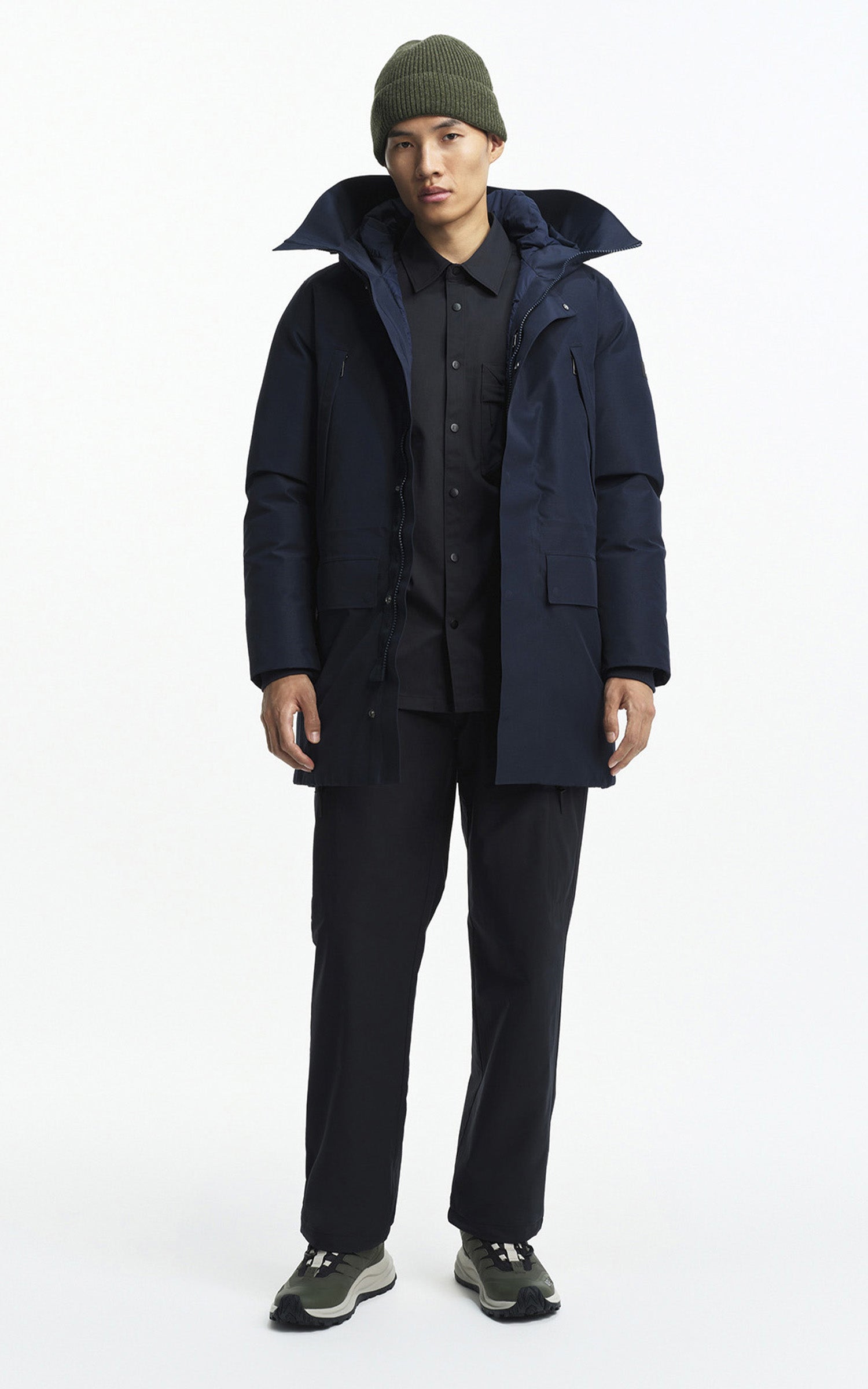 Parka Gore-Tex Obam bleu marine