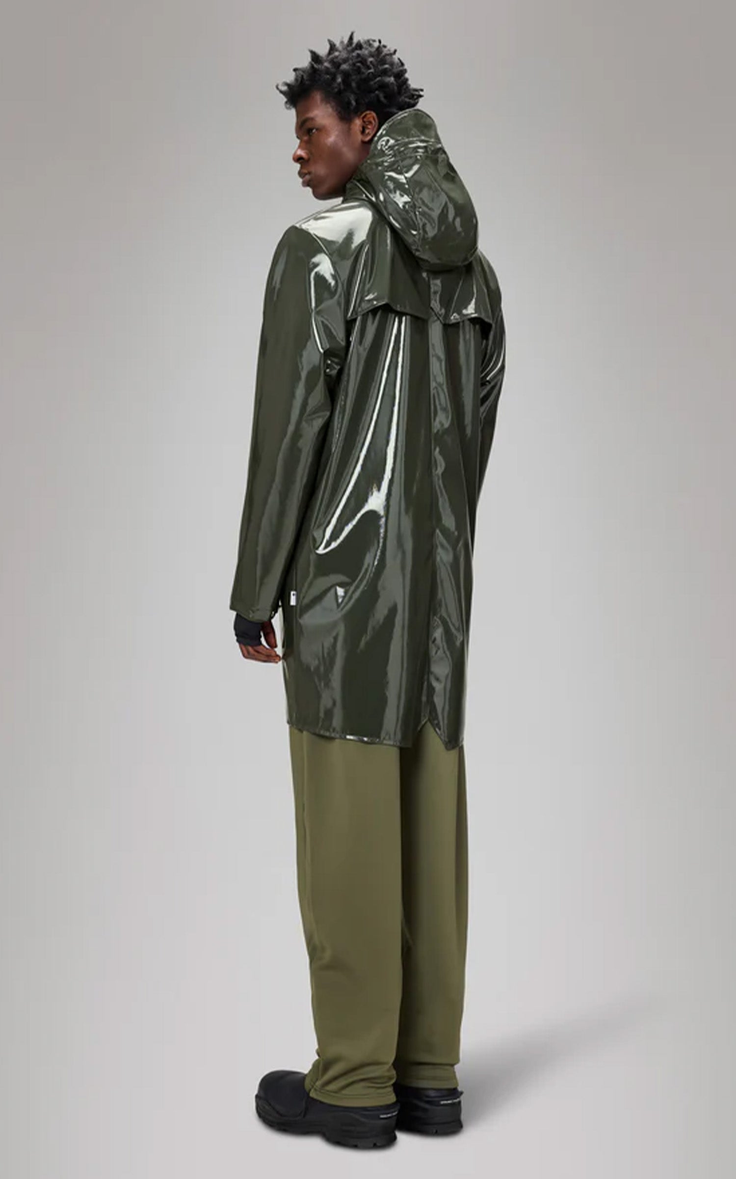 Imperméable Jacket 12020 mixte kaki brillant