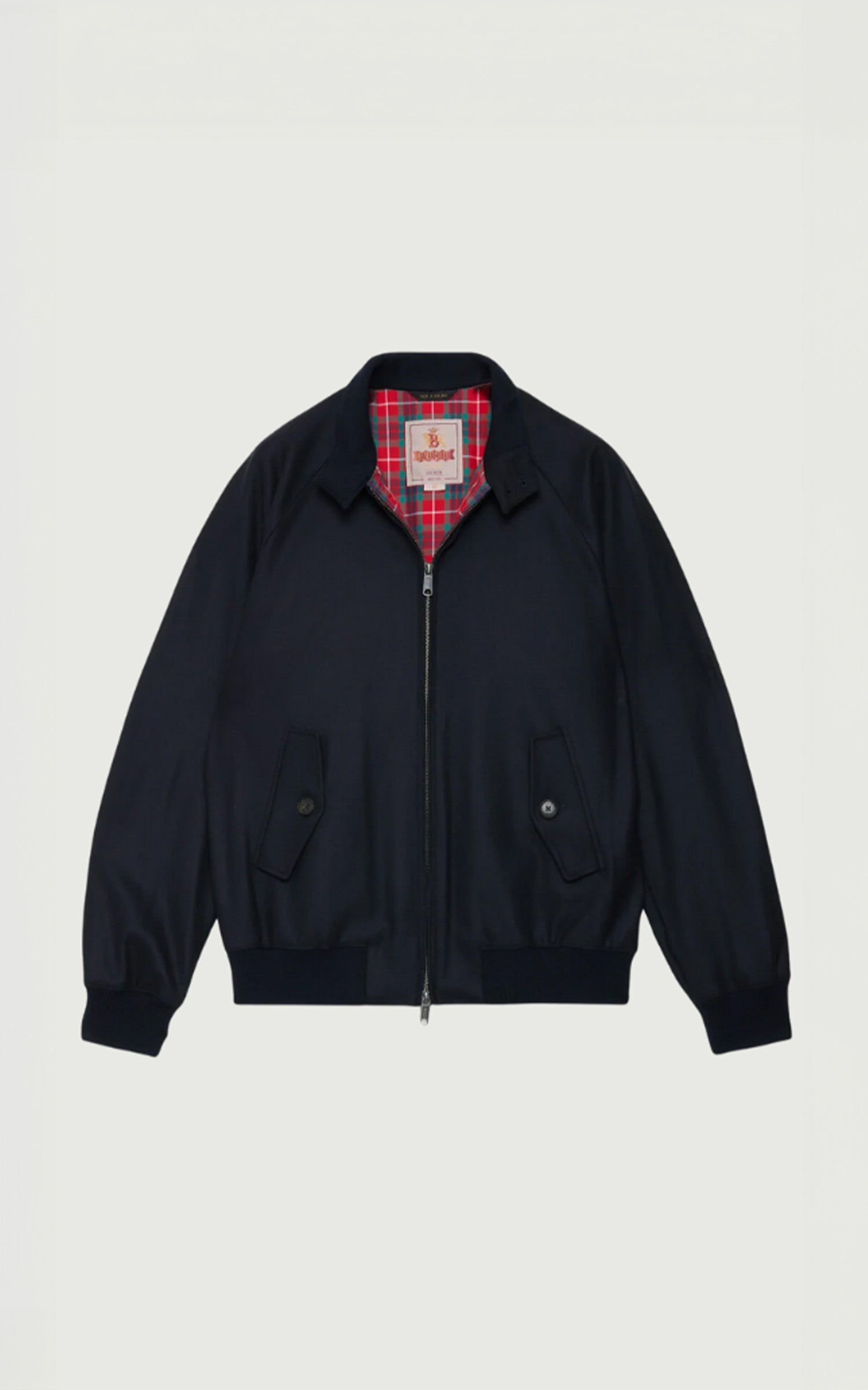 Veste G9 Melton bleu marine