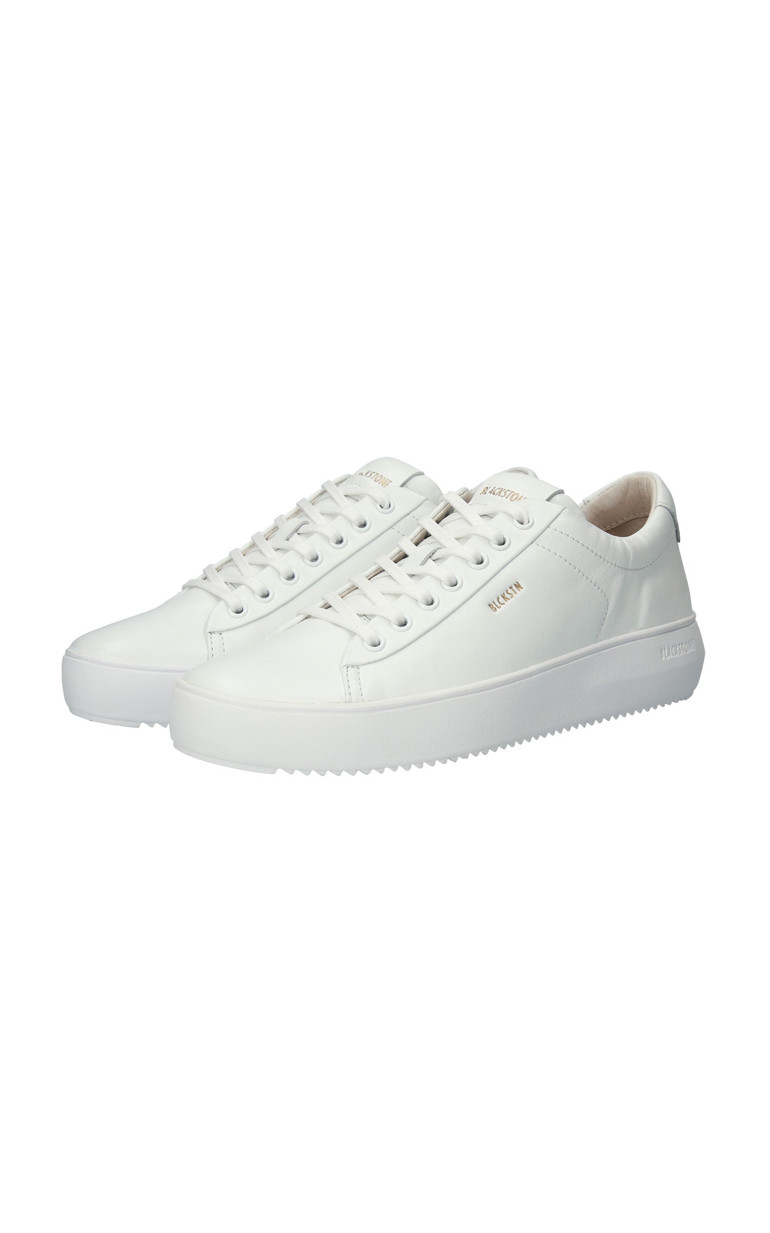White BL221 leather sneakers