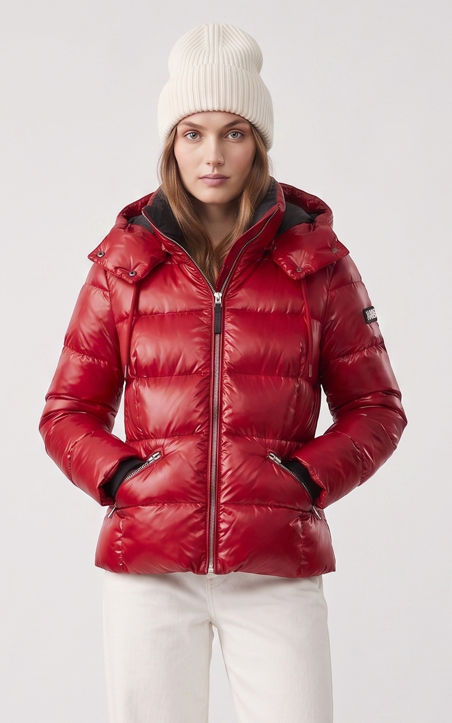 Doudoune Madalyn Glo rouge