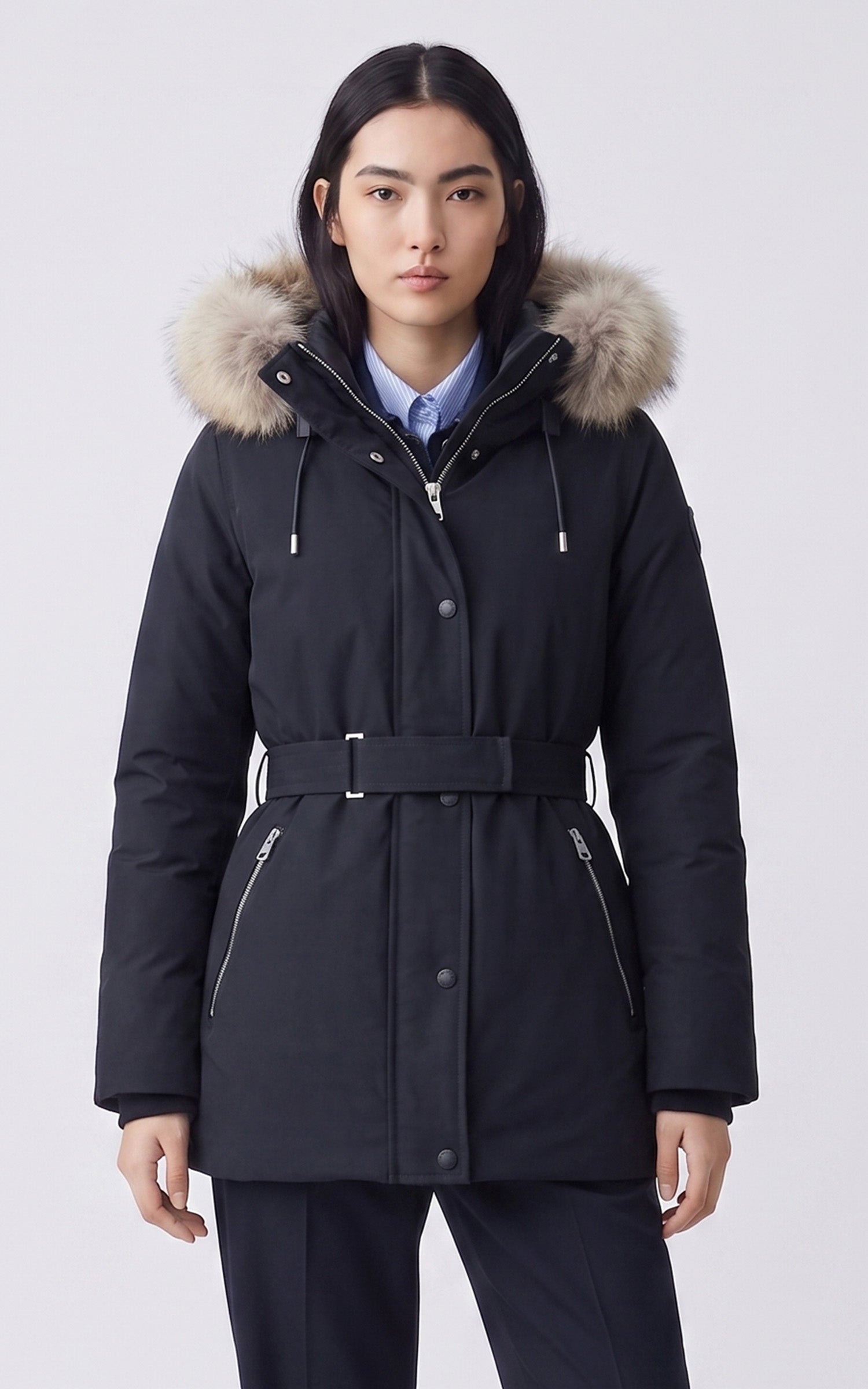 Parka Jeni-F 2-en-1 noir