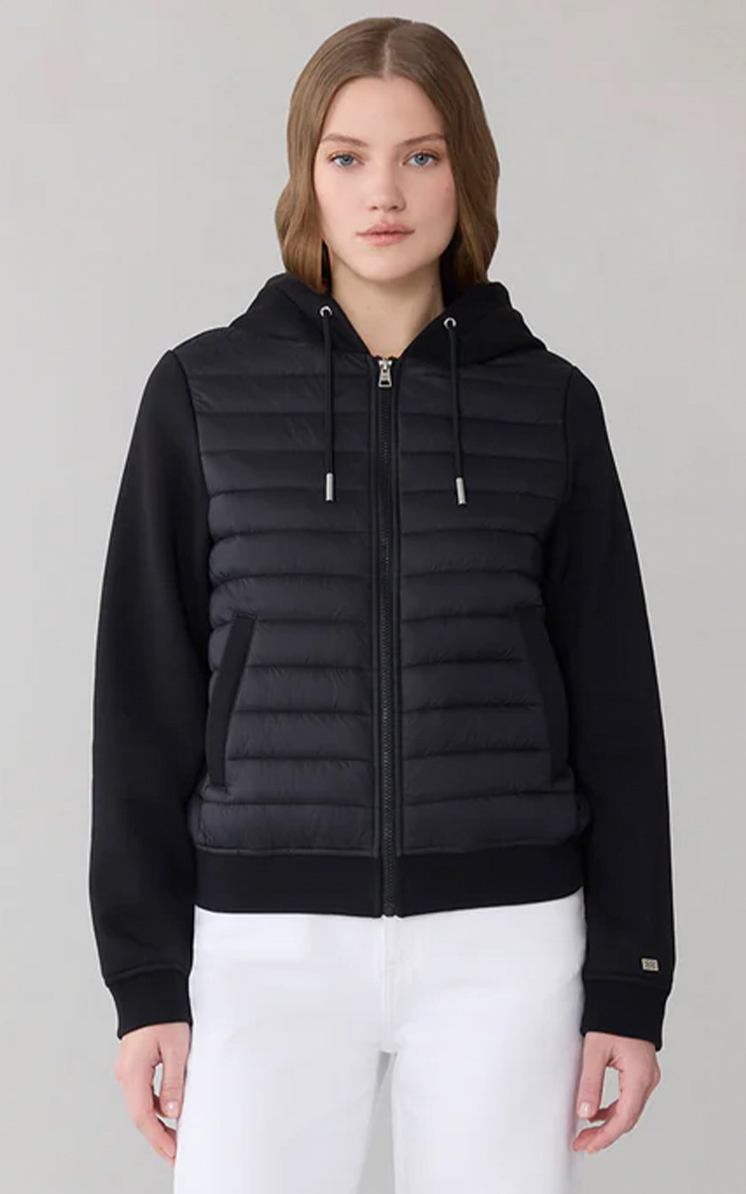 Veste matelassée noir