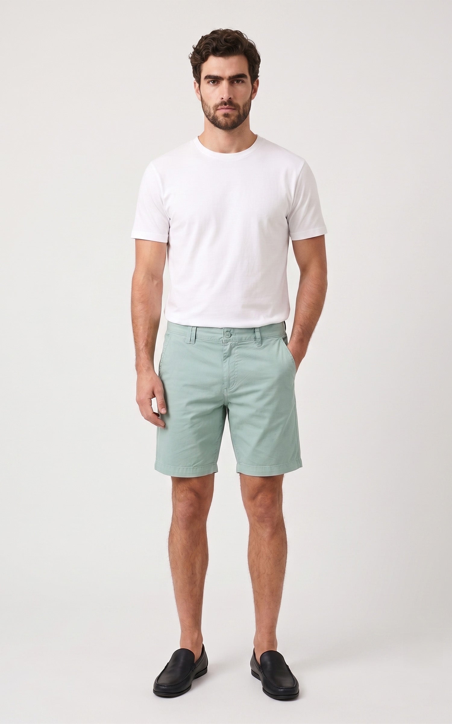 Short chino Juneauter bleu