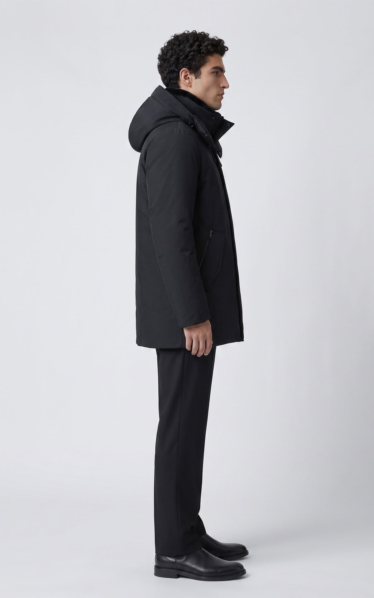 Sullivan 2-in-1 Mid-Length Parka - Black