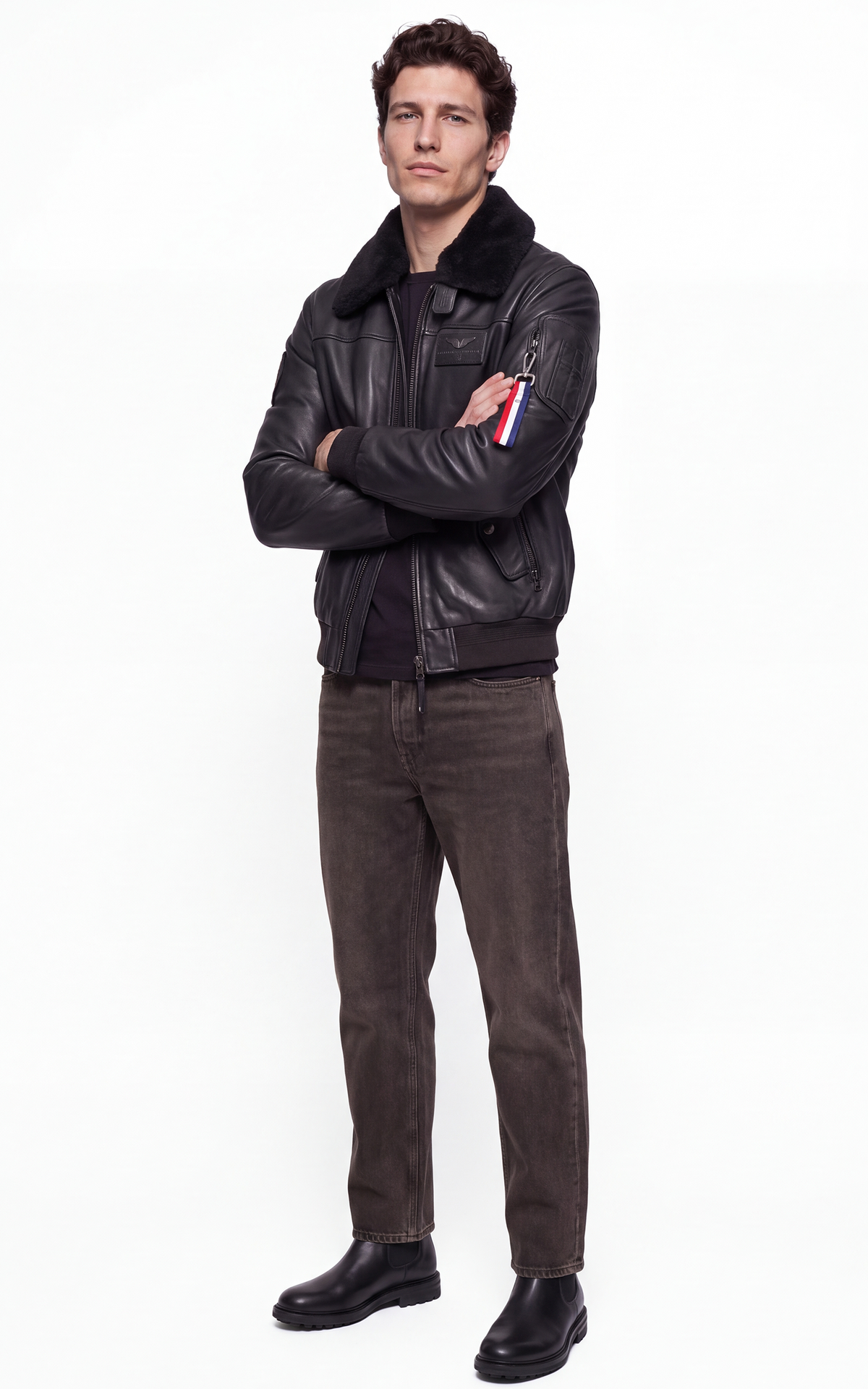 Pilote cuir Rafal 2.0 noir