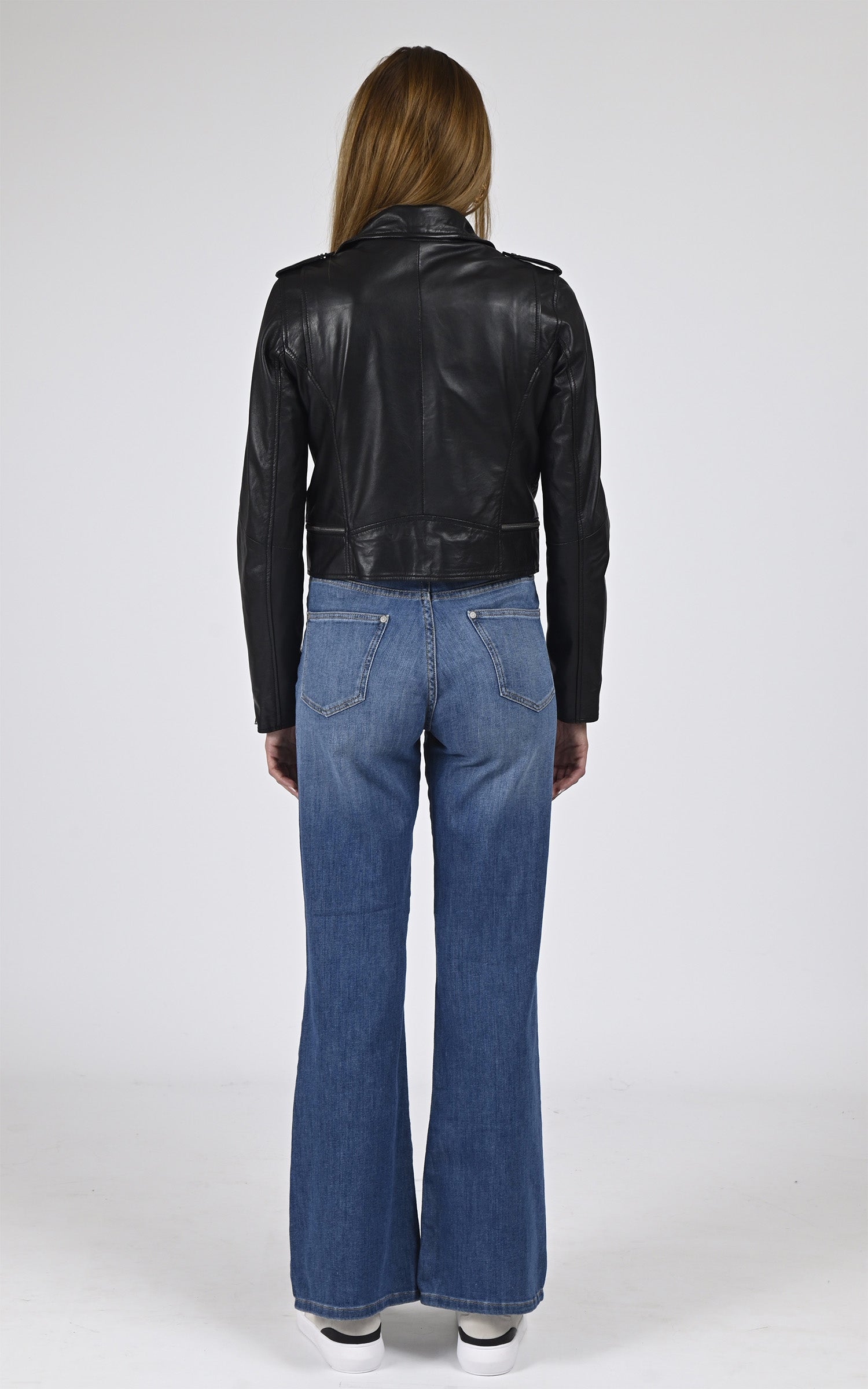 Blouson perfecto cuir Yoko noir