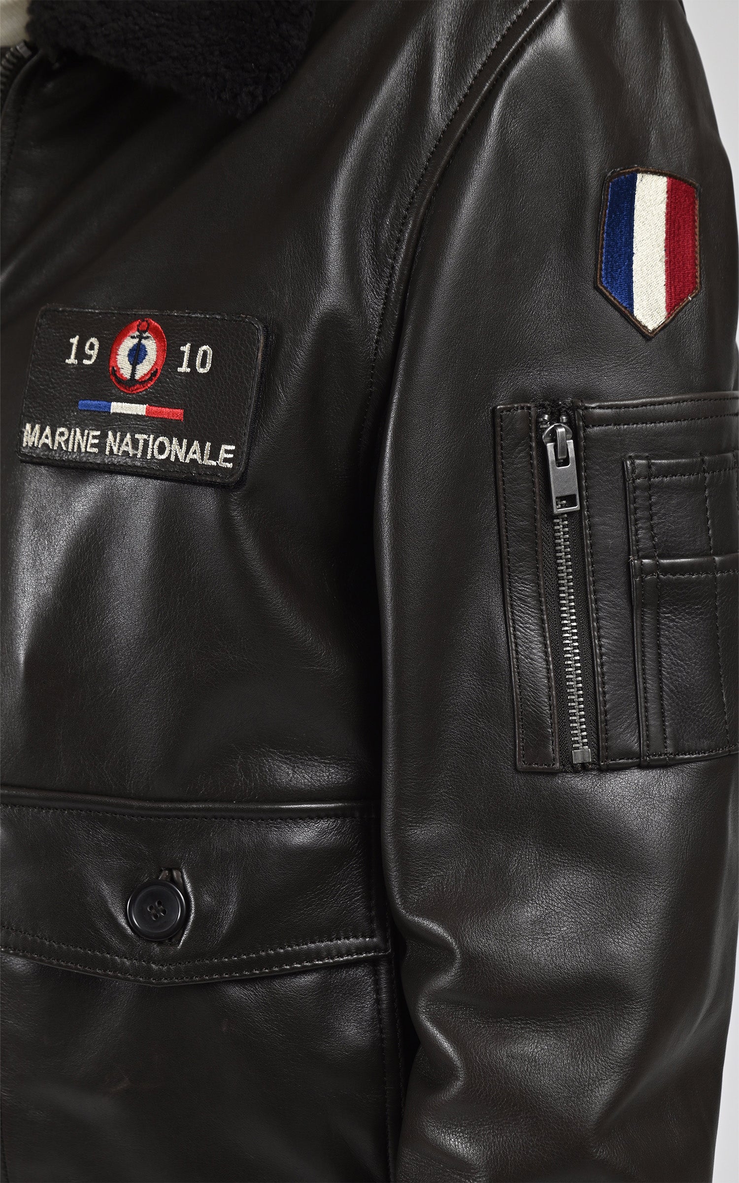 Pilote mixte marron