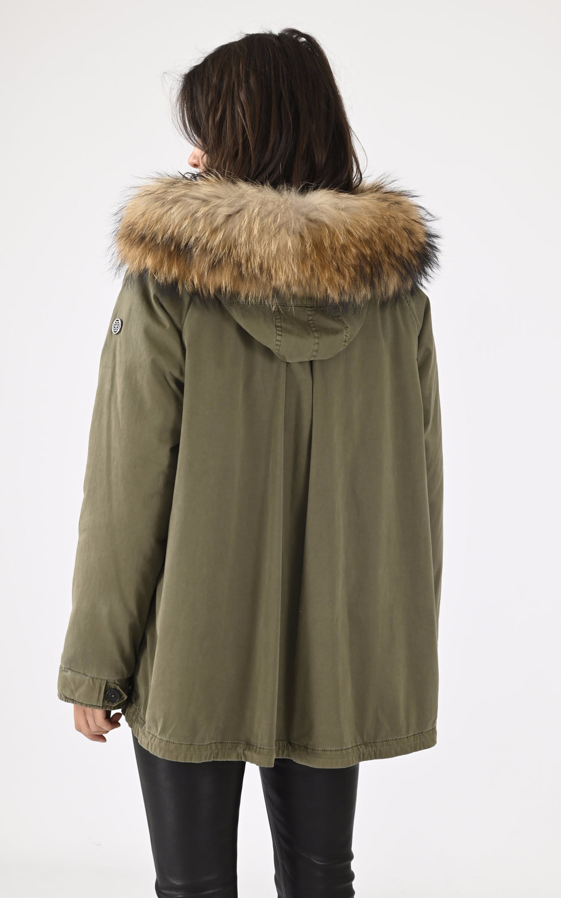 Veste Textile Femme Blonde no.8, modèle Rennes 515 de couleur kaki